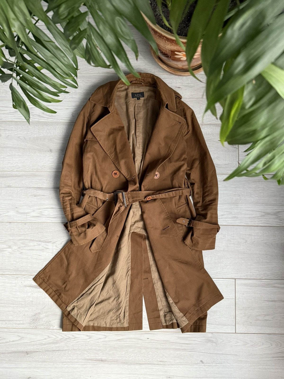A.P.C. × Designer A.P.C rue madame Paris trench coat Size M / US 6-8 / IT 42-44 - 1 Thumbnail