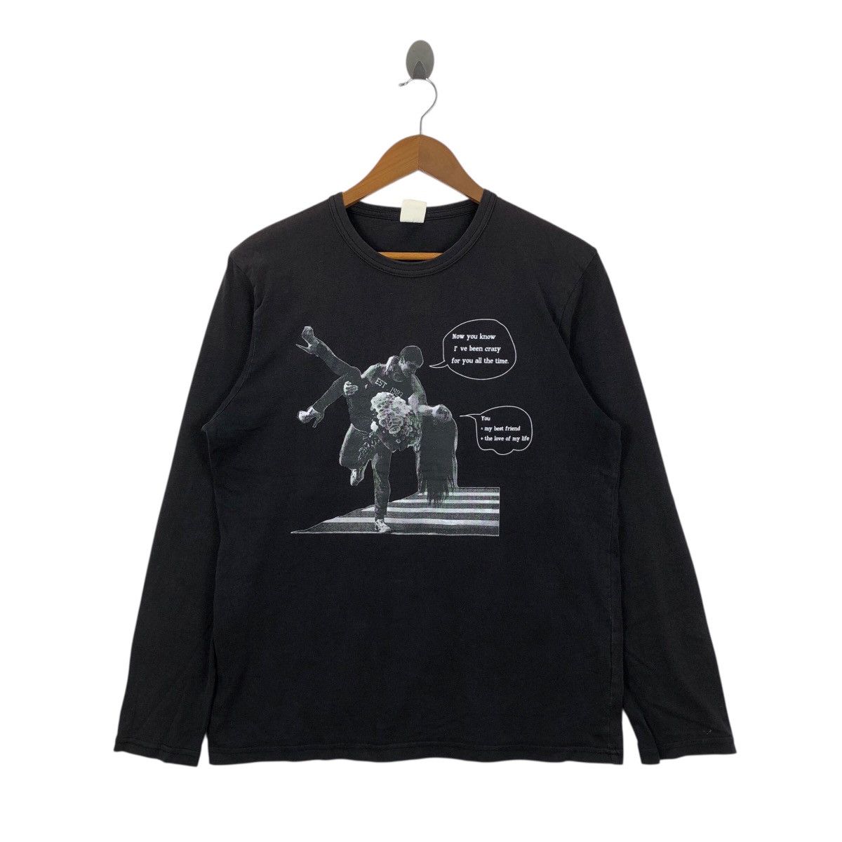 Japanese Brand GRN Photoprint Logo Long Sleeve T-Shirt Japanese Brand Size US L / EU 52-54 / 3 - 1 Thumbnail