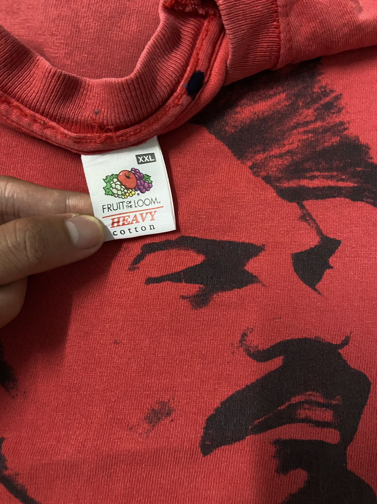 Band Tees × Vintage Vintage Red Punks Of The Empire Vladimir Lenin Band Tour Size US XXL / EU 58 / 5 - 3 Thumbnail