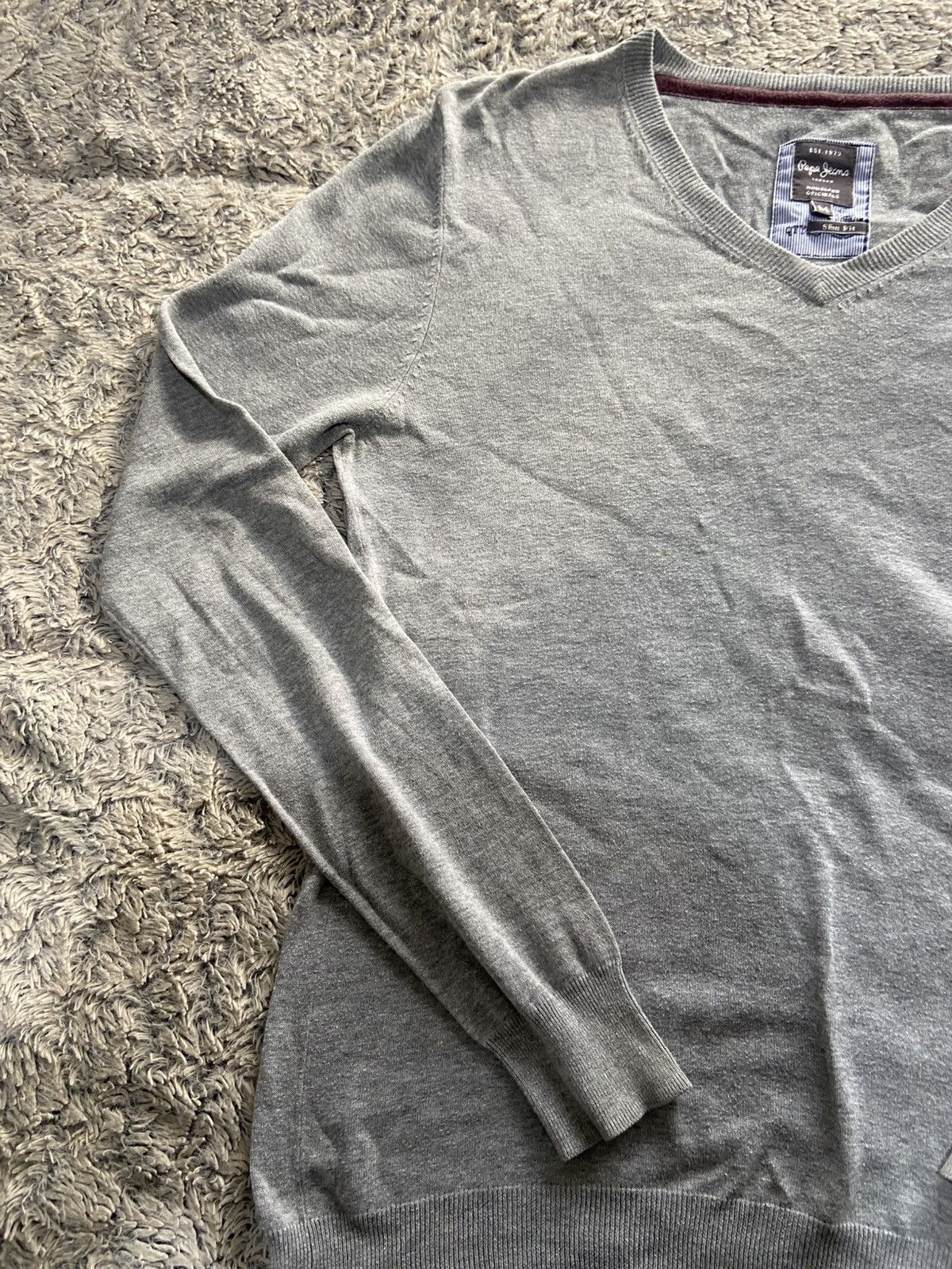 Pepe Jeans × Vintage Pepe Jeans London Slim Fit Sweater Size M Size US M / EU 48-50 / 2 - 2 Thumbnail