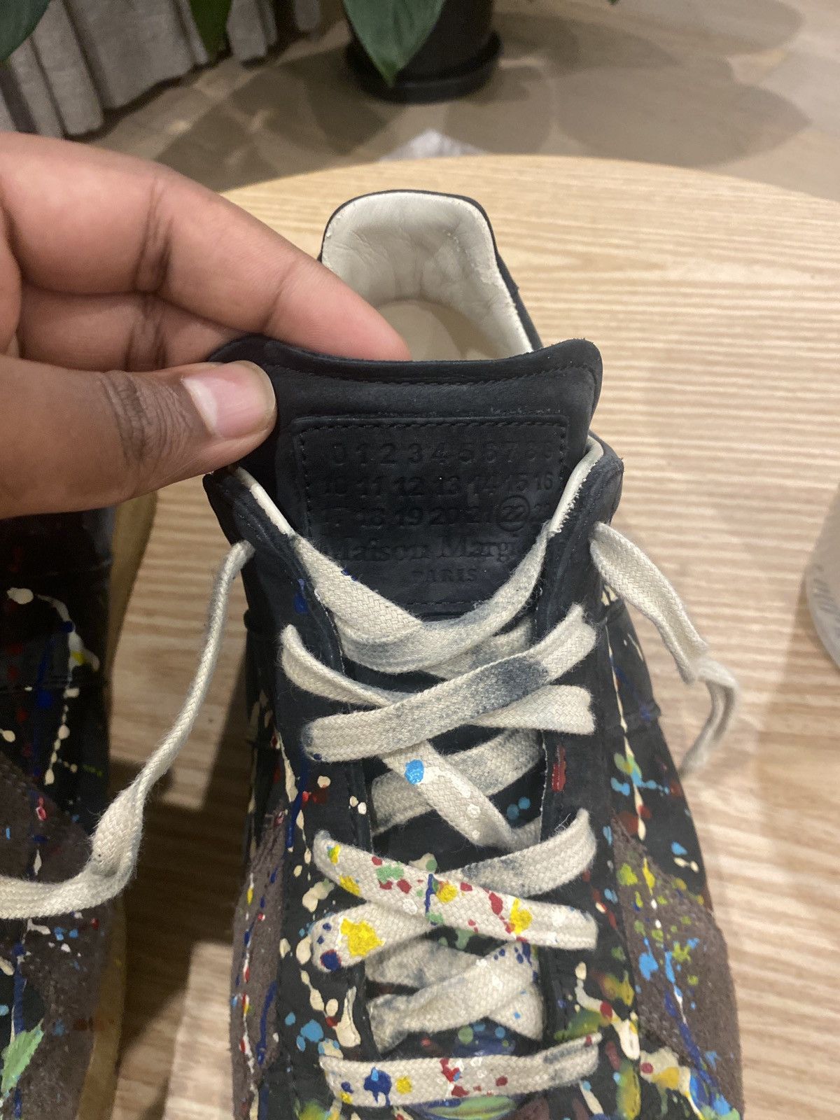 Maison Margiela Maison margiela splatter gats Size US 10 / EU 43 - 9 Thumbnail