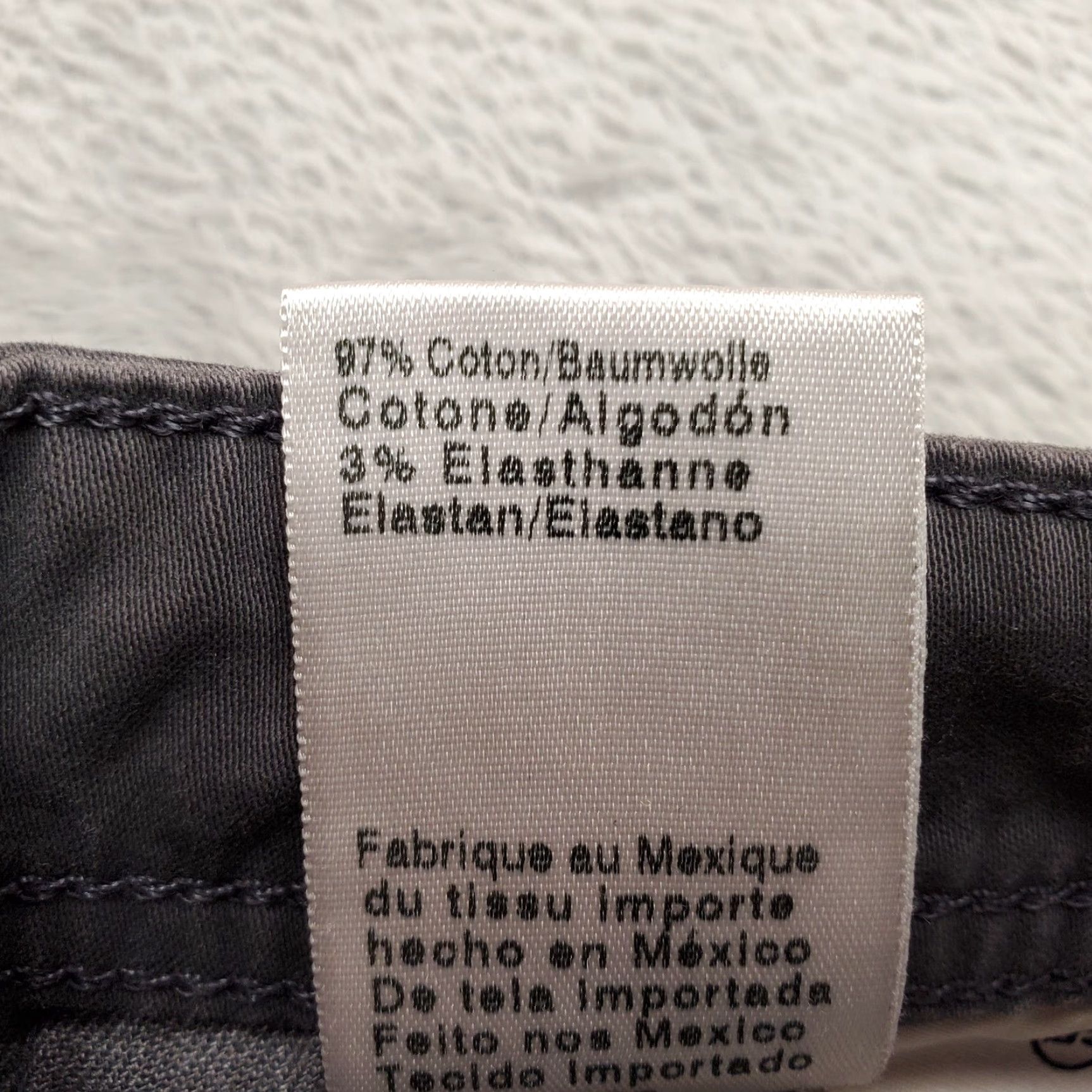 Vintage Adriano Goldschmied Pants Mens 33x34 Gray Tellis Modern Slim Fit Casual Chino Shirt Size US 33 - 6 Thumbnail