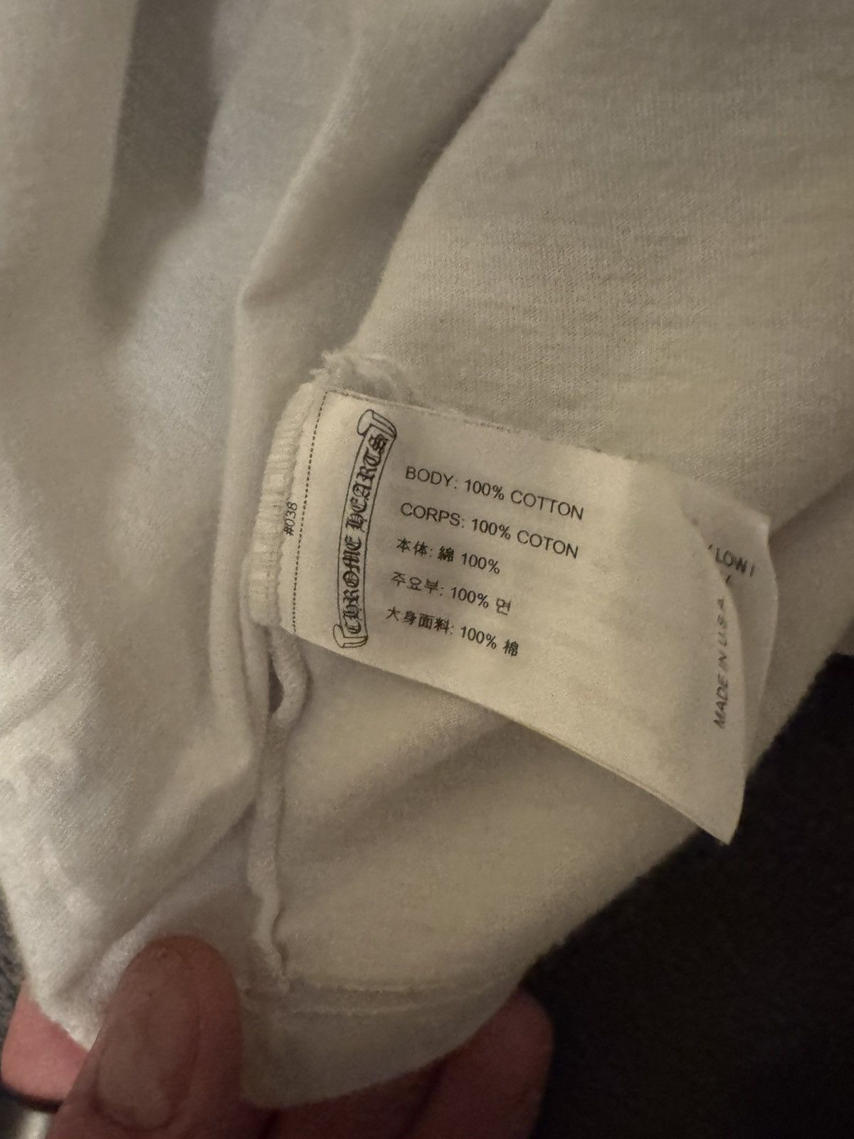 Chrome Hearts Chrome hearts longsleeve tee Size US M / EU 48-50 / 2 - 3 Thumbnail
