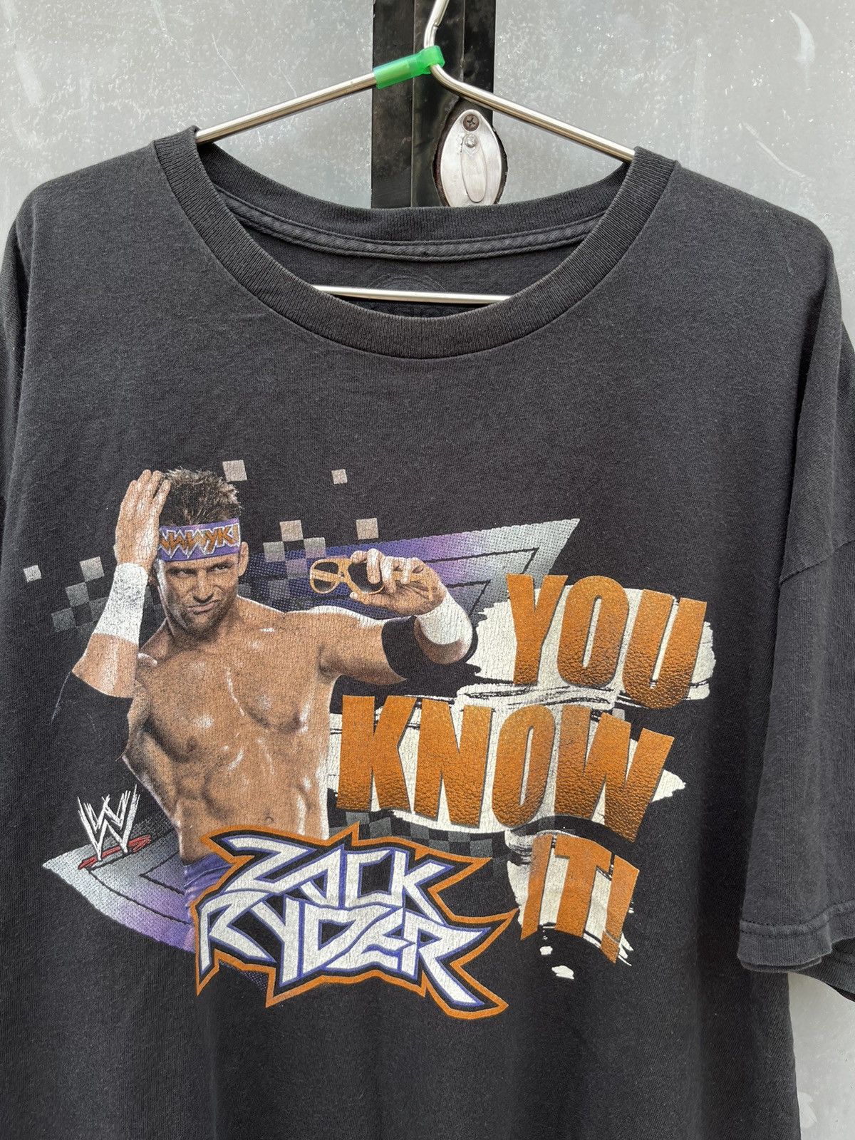 Rap Tees Vintage Y2K WWF WCW WWE Zack Ryder You Know It Wrestling Size US XL / EU 56 / 4 - 2 Thumbnail