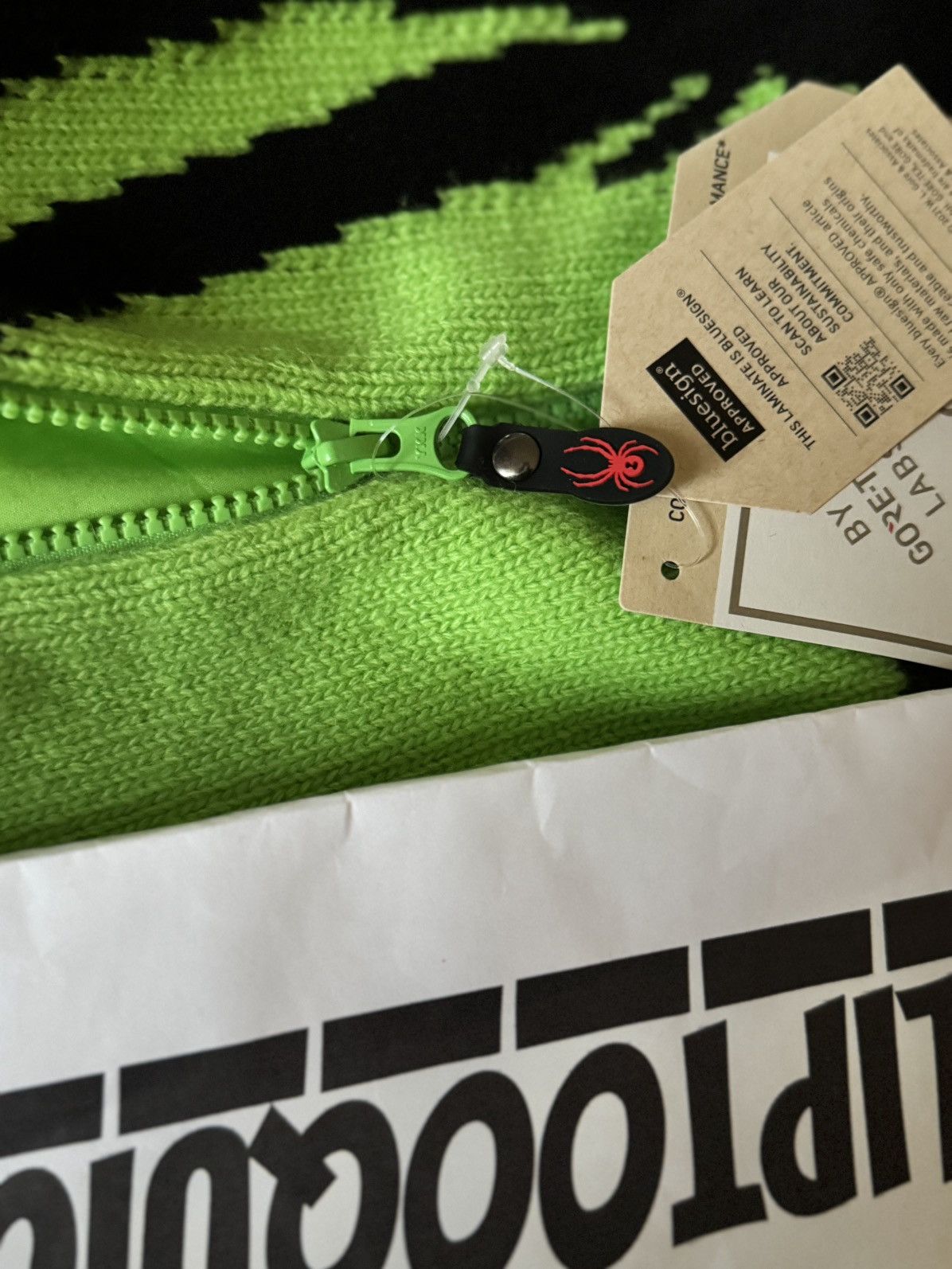 Spyder × Supreme Spyder Zip Up Sweater Green XL Size US XL / EU 56 / 4 - 4 Thumbnail
