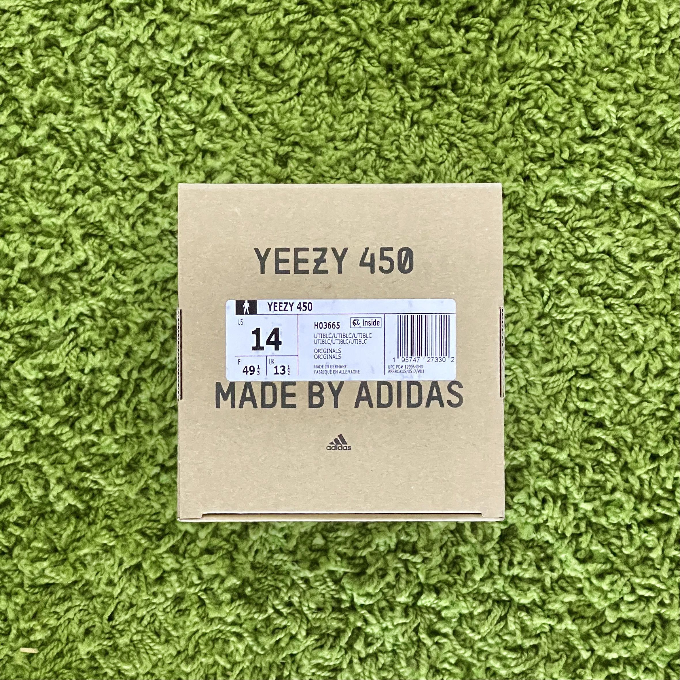 Adidas Adidas Yeezy 450 Utility Black (2022) Size 14 Size US 14 / EU 47 - 10 Thumbnail