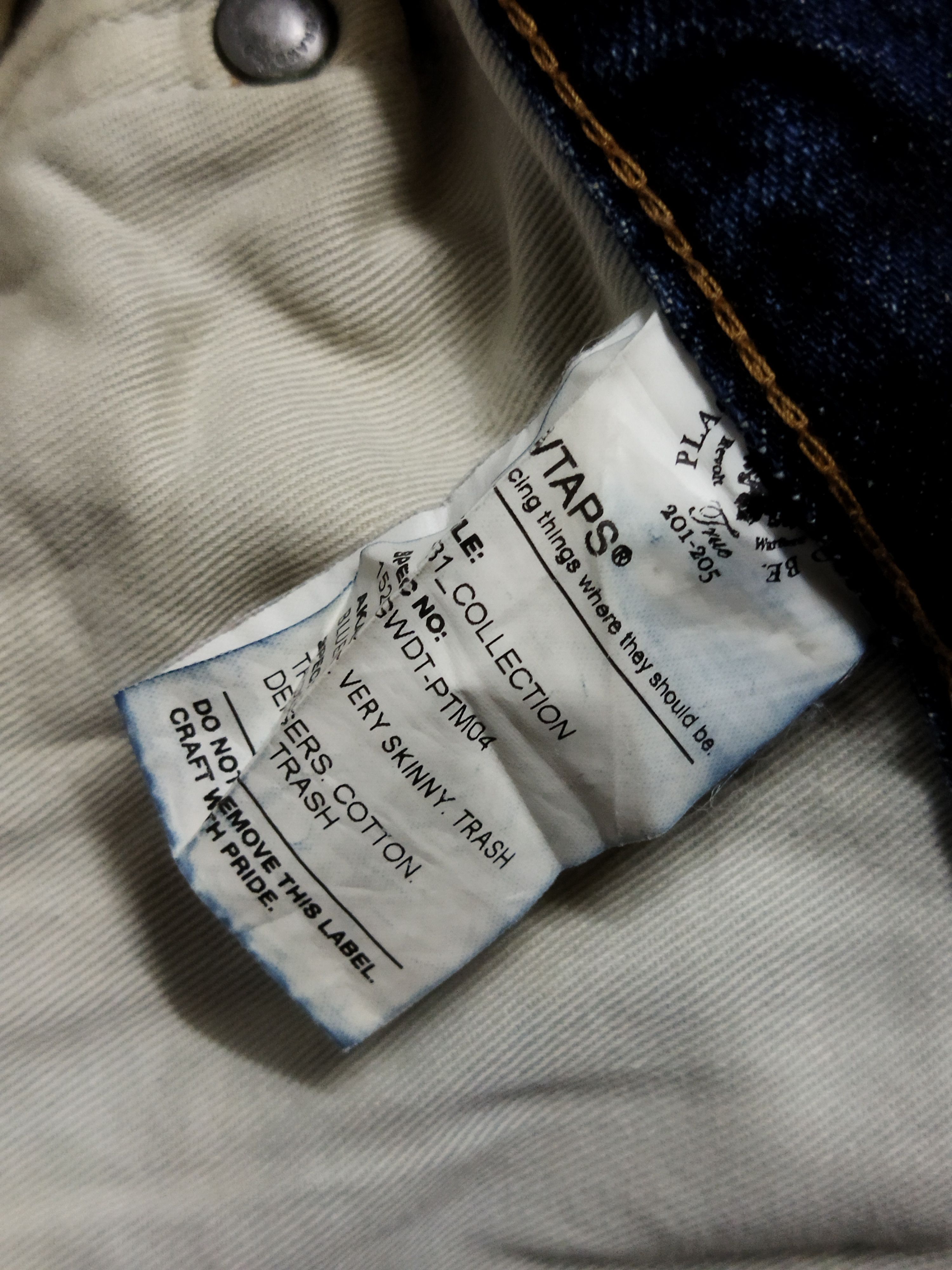 Wtaps Wtaps Distressed Jeans Size US 31 - 7 Thumbnail