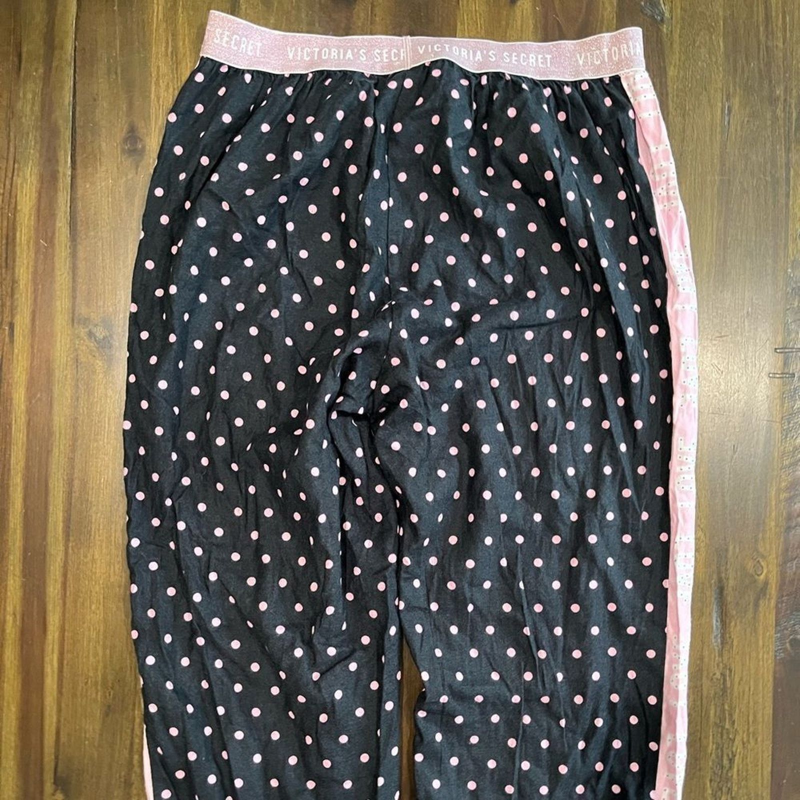 Victoria's Secret Victoria’s Secret Pajama Pant Joggers Polka Dot - Size S Size 26" / US 2 / IT 38 - 9 Thumbnail