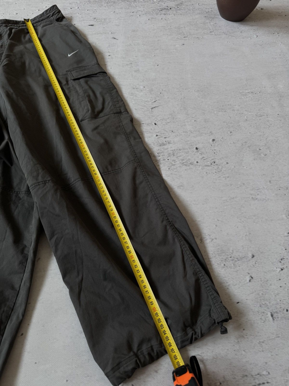 Nike × Vintage NIKE CARGO VINTAGE Y2K OVERSIZE BAGGY FIT PANTS SWEATPANTS Size US 34 / EU 50 - 11 Thumbnail
