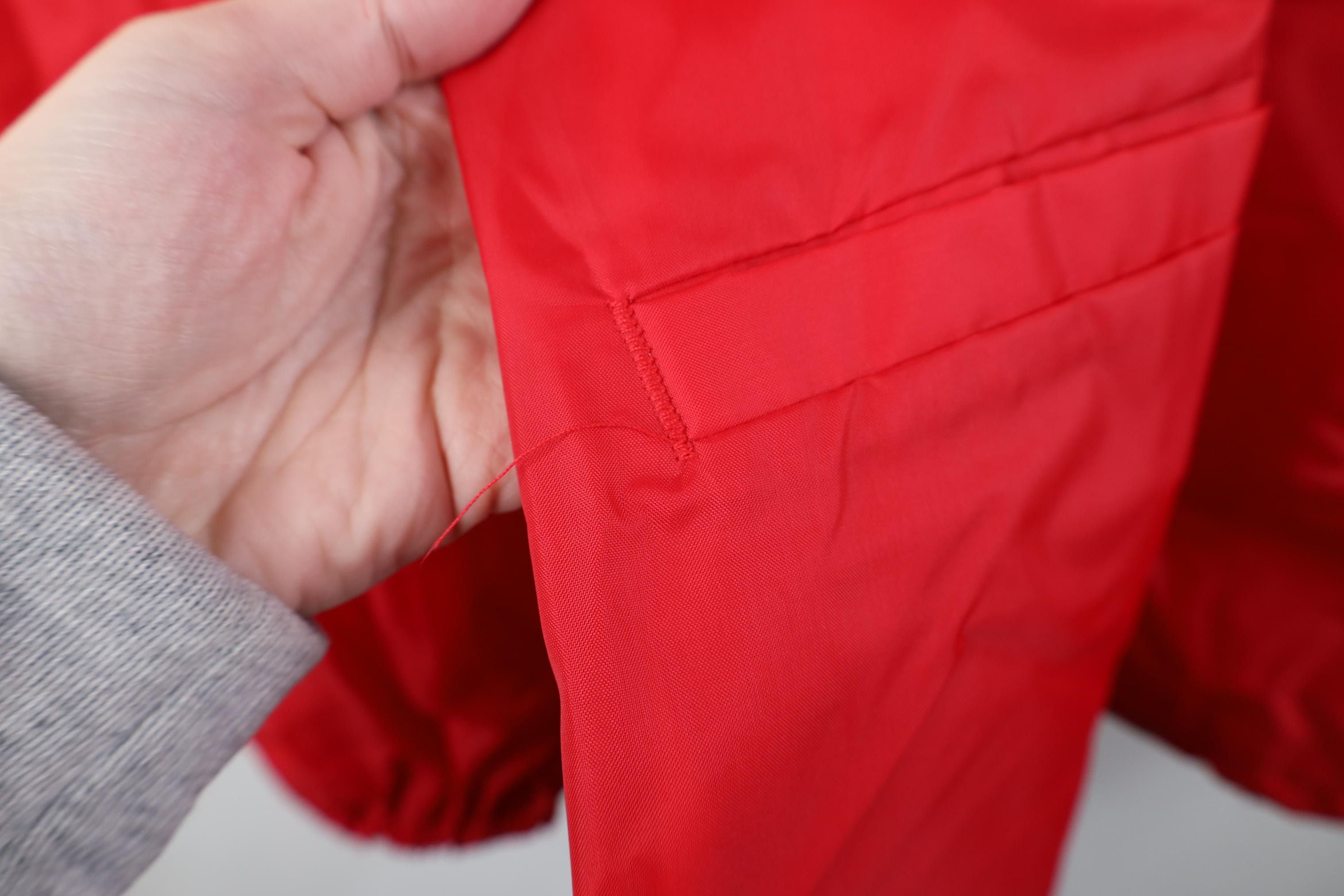 Vintage Vintage 70s Streetwear Coaches Windbreaker Jacket USA Red Size US XL / EU 56 / 4 - 5 Thumbnail