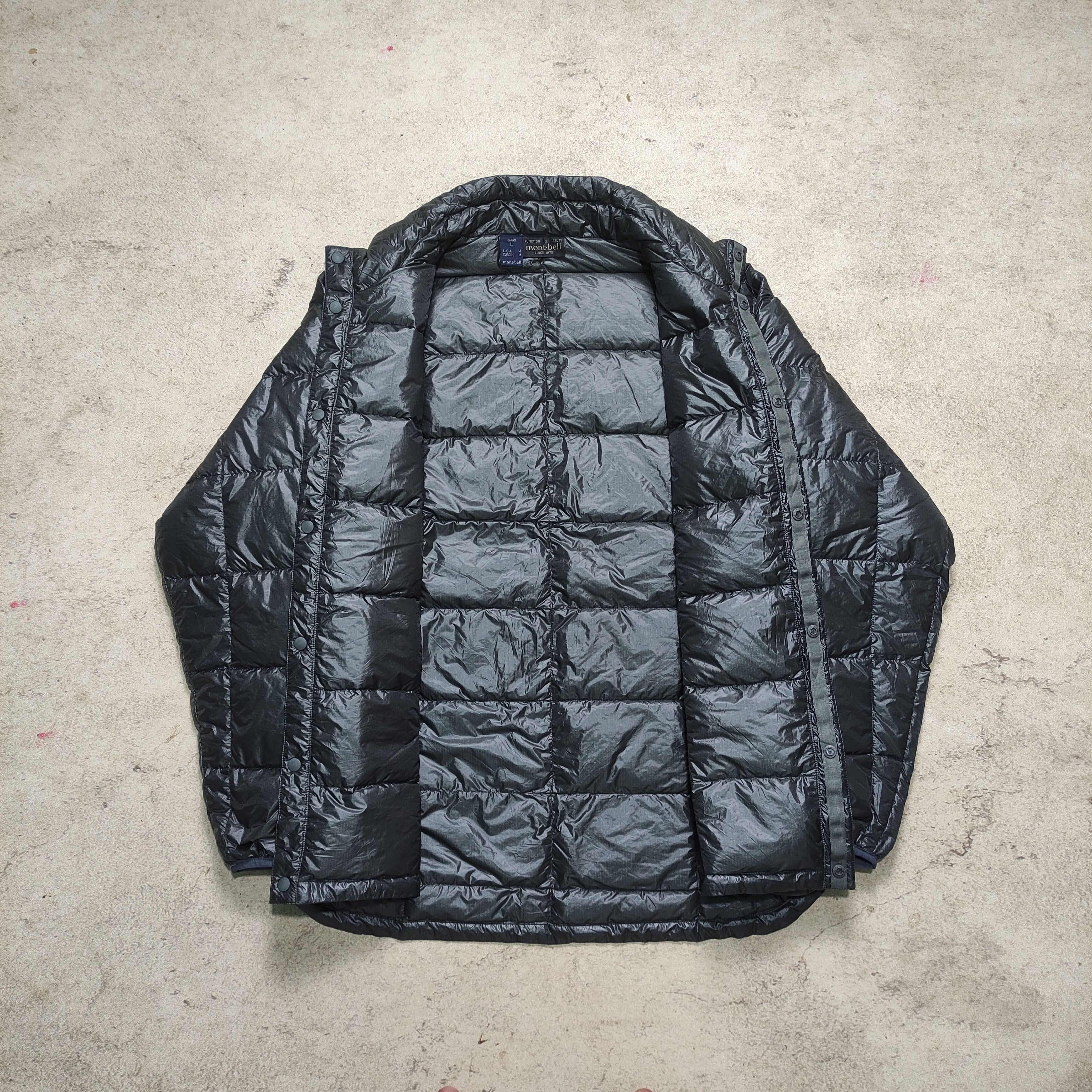 Montbell Montbell Puffer Shirt Jacket 2000s Size US L / EU 52-54 / 3 - 3 Thumbnail