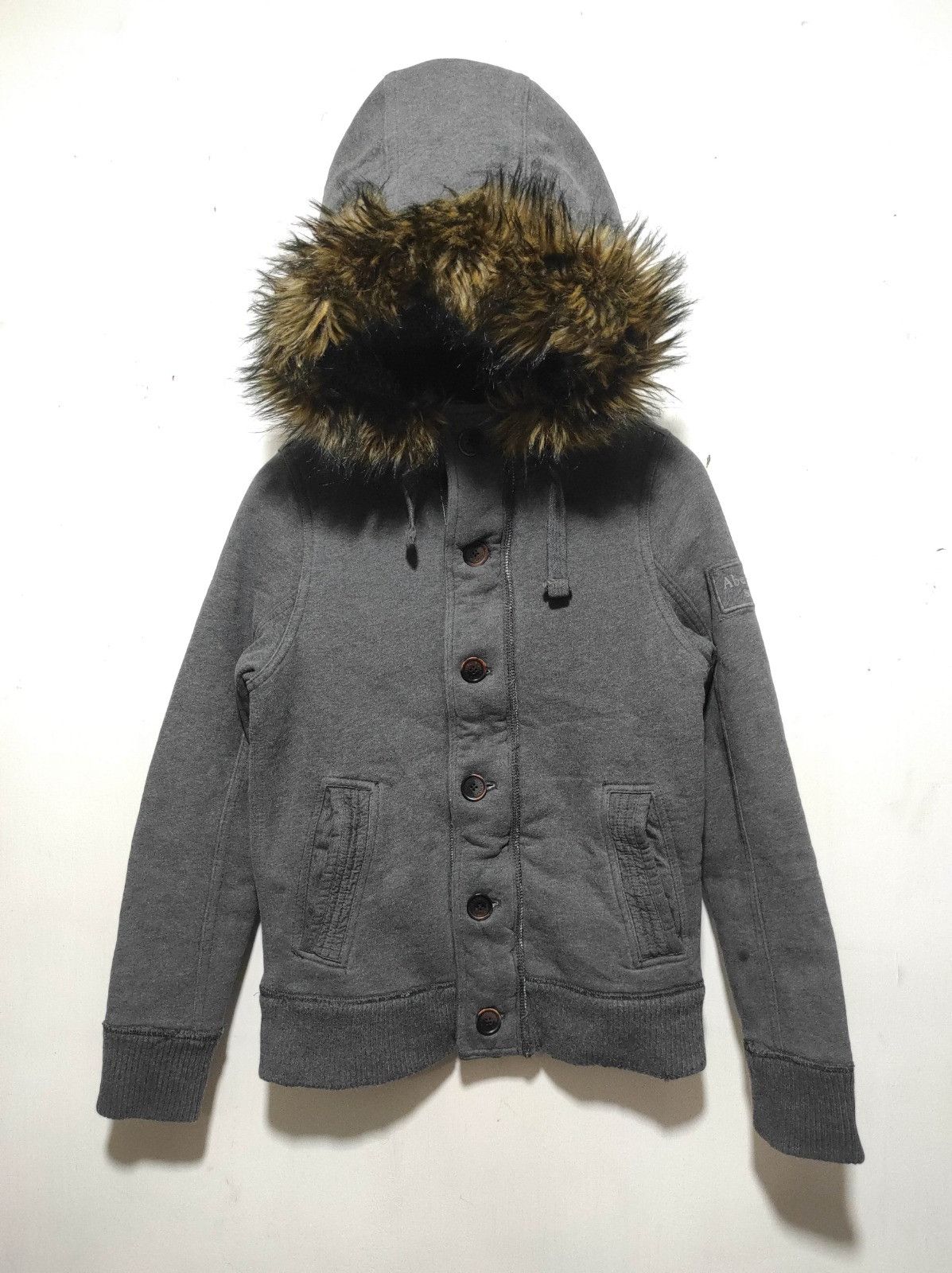 Abercrombie & Fitch Abercrombie & Fitch Sherpa Zipper fur hoodie LGB style Size US S / EU 44-46 / 1 - 3 Thumbnail