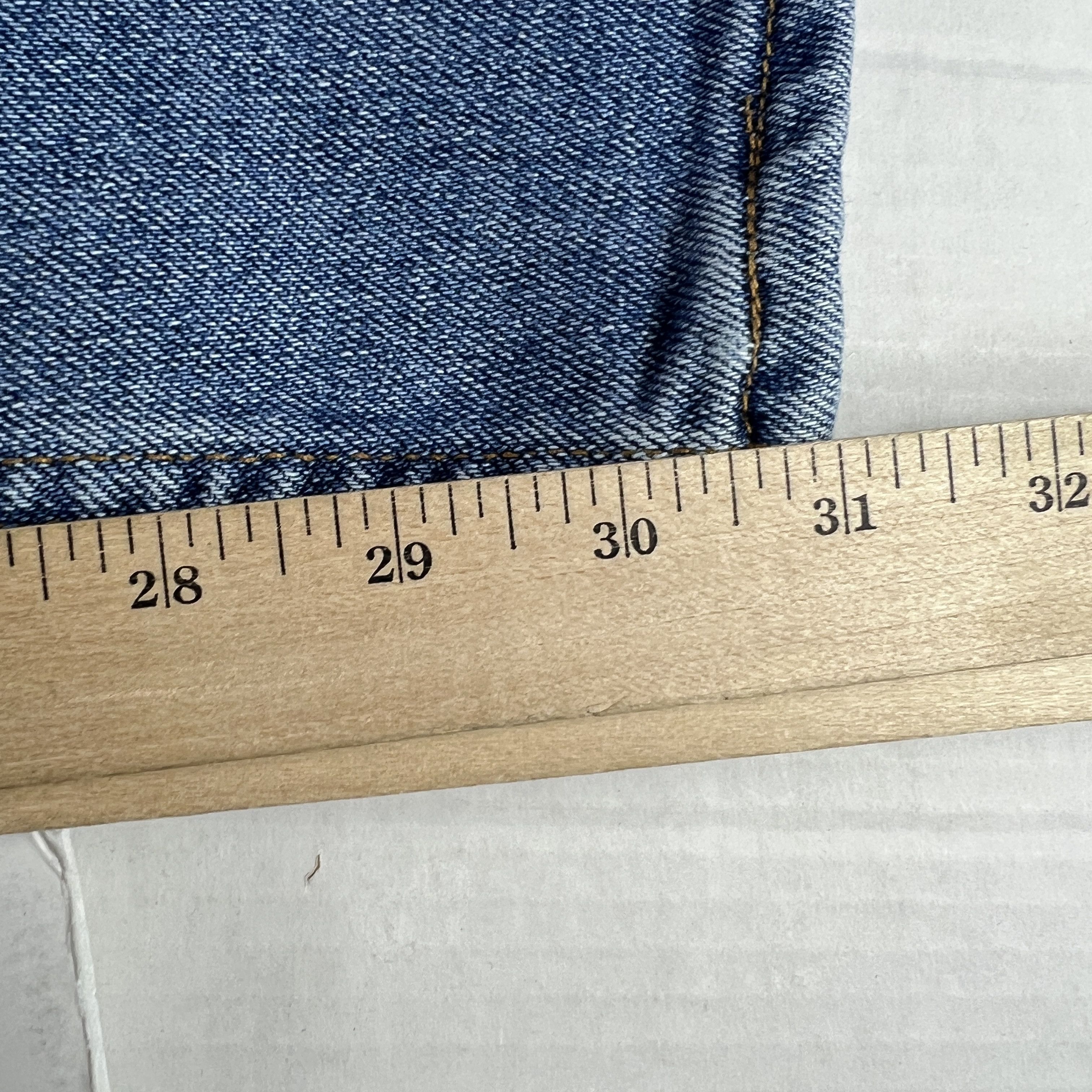 Levi's VTG 90s Levi's Jeans 540 Flex Relaxed Straight Blue Denim Size US 37 - 16 Thumbnail