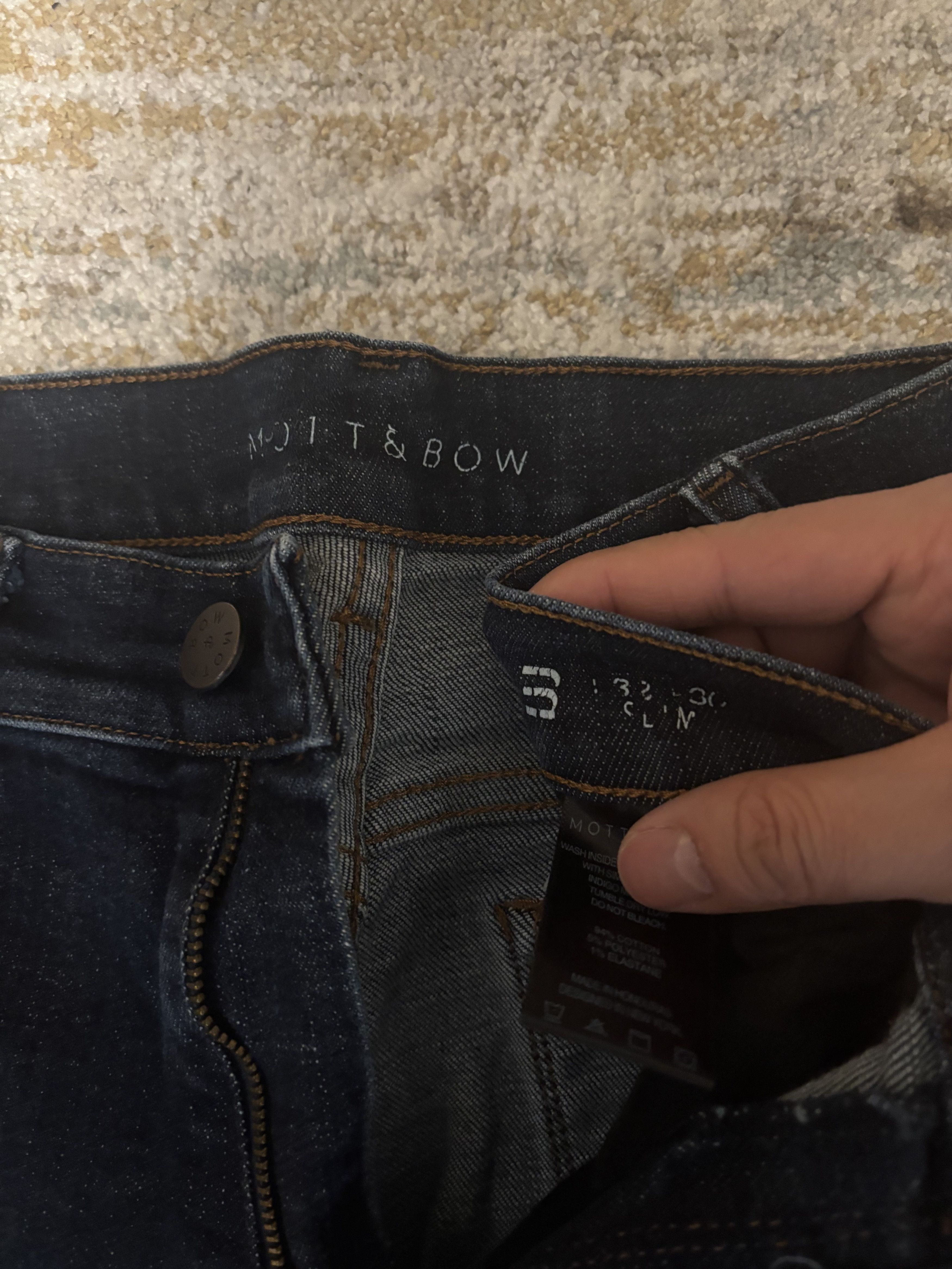 Mott & Bow Mott & Bow Jeans Slim - Wooster - Dark Blue 32x30 Size US 32 / EU 48 - 2 Thumbnail