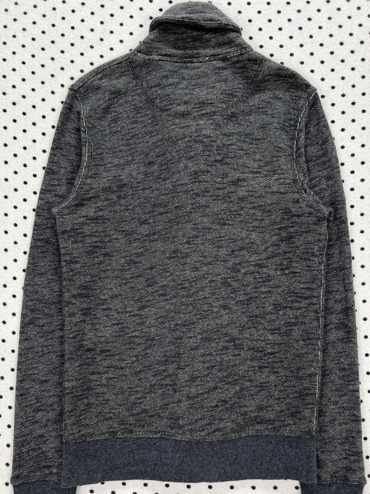 Japanese Brand Back Number Shawl Collar Sweater Size US S / EU 44-46 / 1 - 4 Thumbnail