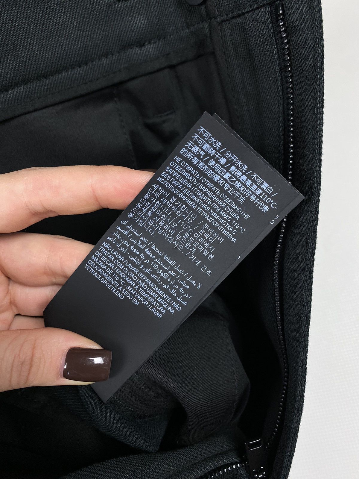 Hedi Slimane × Saint Laurent Paris BNWT! Saint Laurent ladies high rise straight fit jeans Size 28" / US 6 / IT 42 - 19 Thumbnail