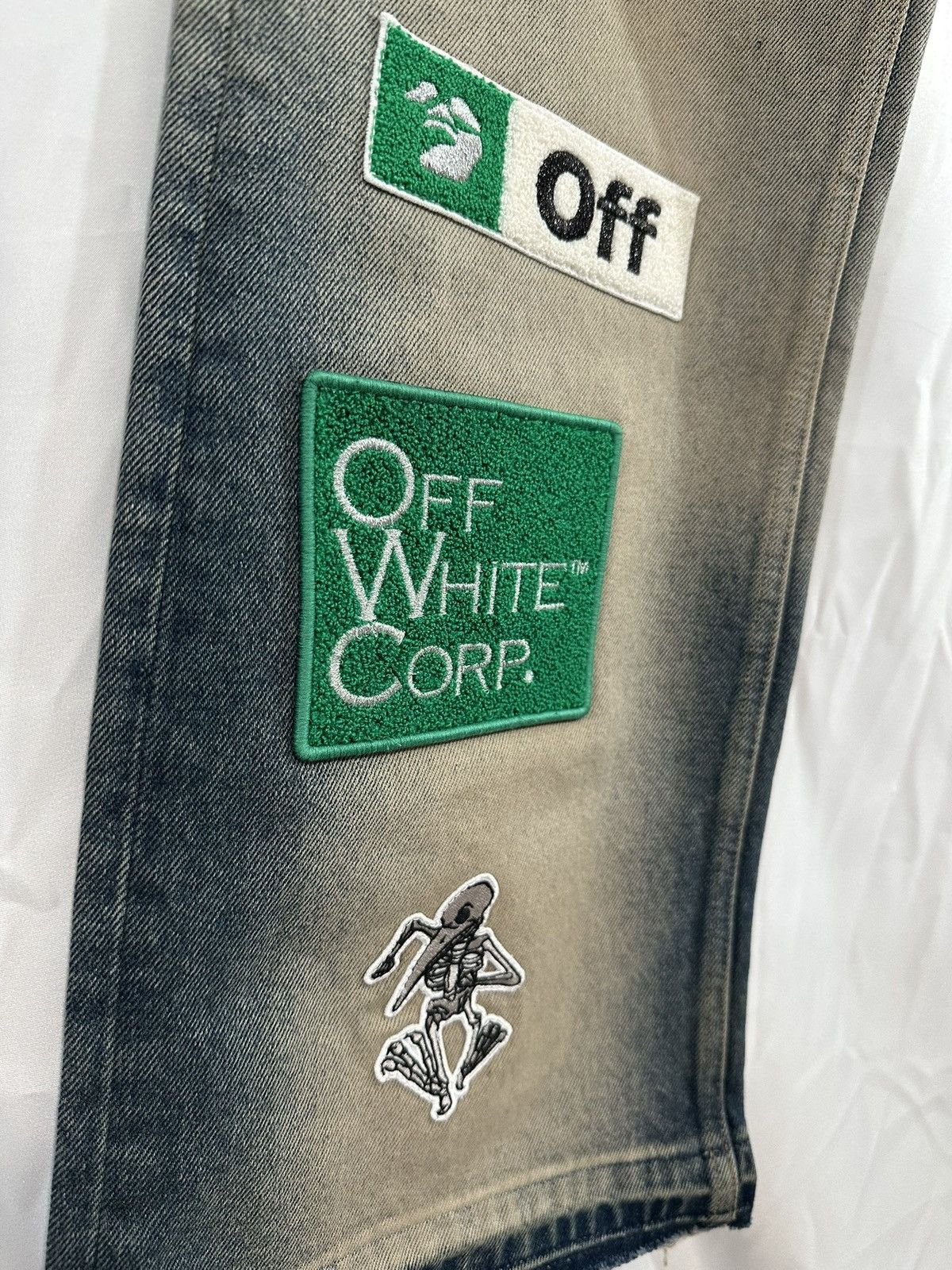 Off-White Off White Patches Denim Size US 32 / EU 48 - 4 Thumbnail