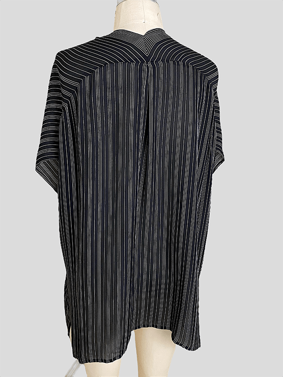 Vince V neck silk stripe tunic Size M / US 6-8 / IT 42-44 - 2 Thumbnail