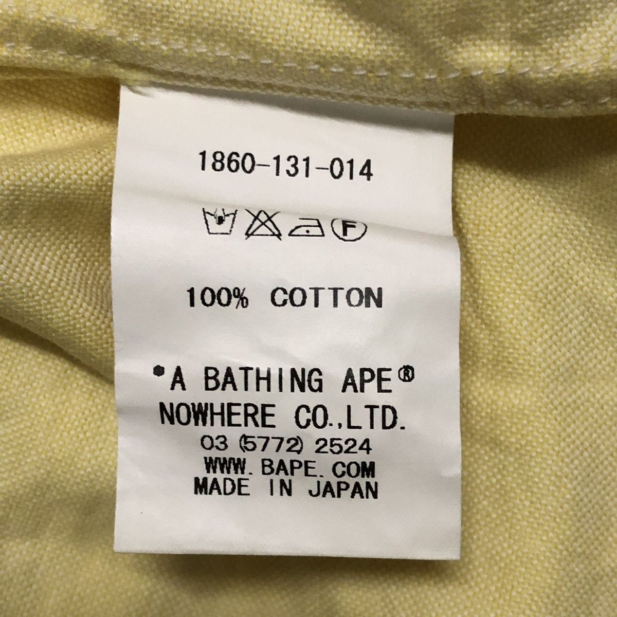 Bape Oxford Pocket BD S/S Shirt Size US M / EU 48-50 / 2 - 8 Thumbnail