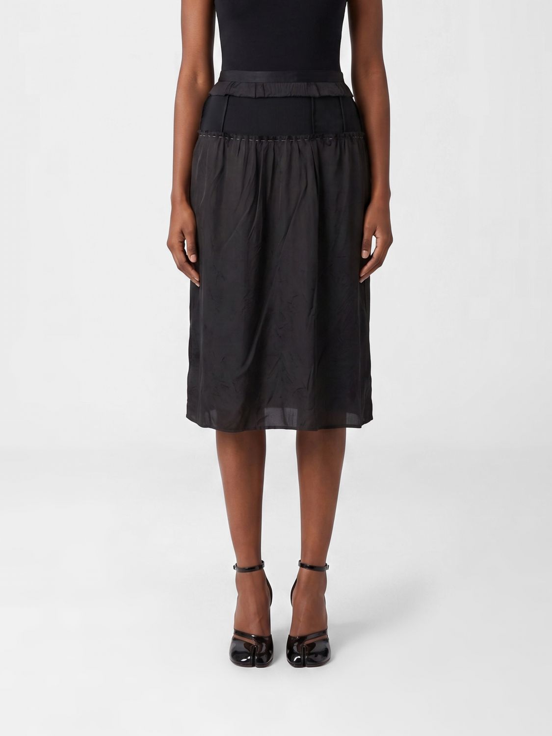 Maison Margiela Maison Margiela Skirt Woman Grey Size 28" / US 6 / IT 42 - 1 Thumbnail