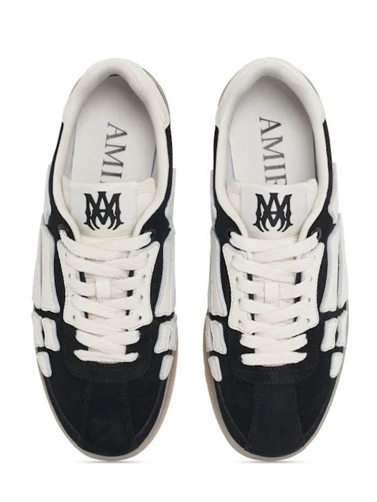 Amiri o1lsvrm0425 Pacific Bones Low Sneakers in Black Size US 7 / EU 40 - 4 Thumbnail