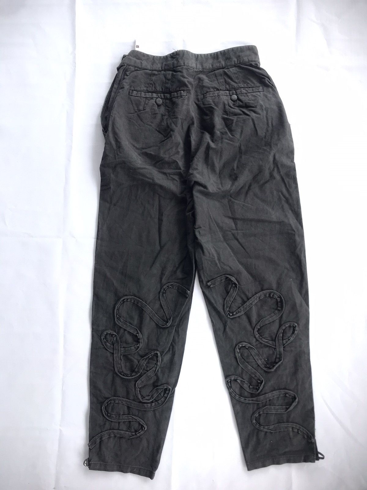 Issey Miyake × Japanese Brand × Vintage Vintage Issey Miyake Women Pants 3D Design Size 25" / US 0 / IT 36 - 2 Thumbnail
