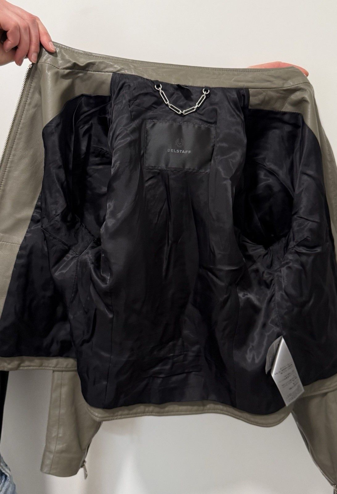 Belstaff DDP Belstaff Leather Moto Biker Womens Jacket size 42 Size M / US 6-8 / IT 42-44 - 20 Thumbnail