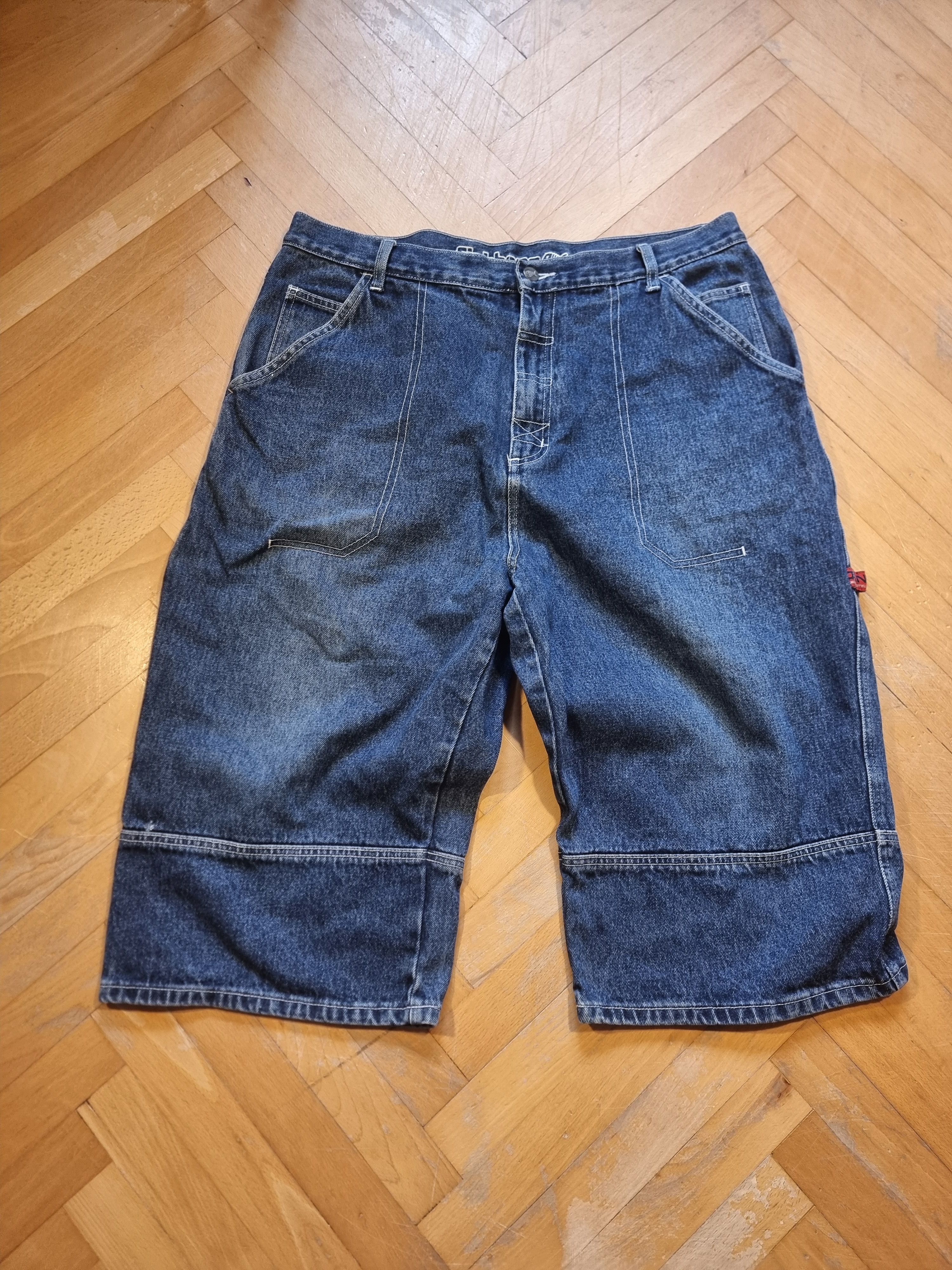 Southpole Vintage Fishbone Jorts Size US 38 / EU 54 - 6 Thumbnail