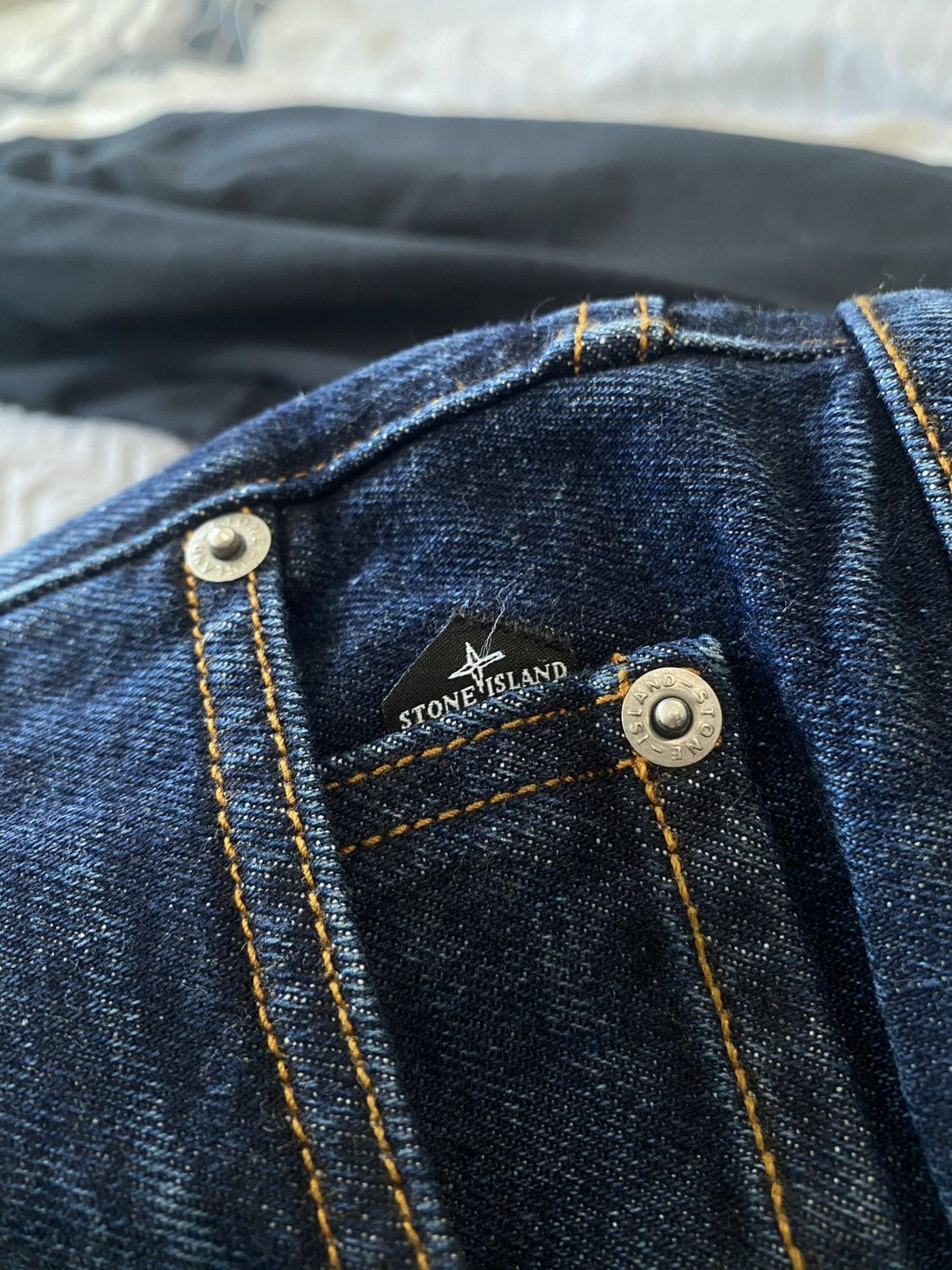 Stone Island Stone Island Jeans Denim Pants Vintage Logo y2k archive Size US 34 / EU 50 - 7 Thumbnail