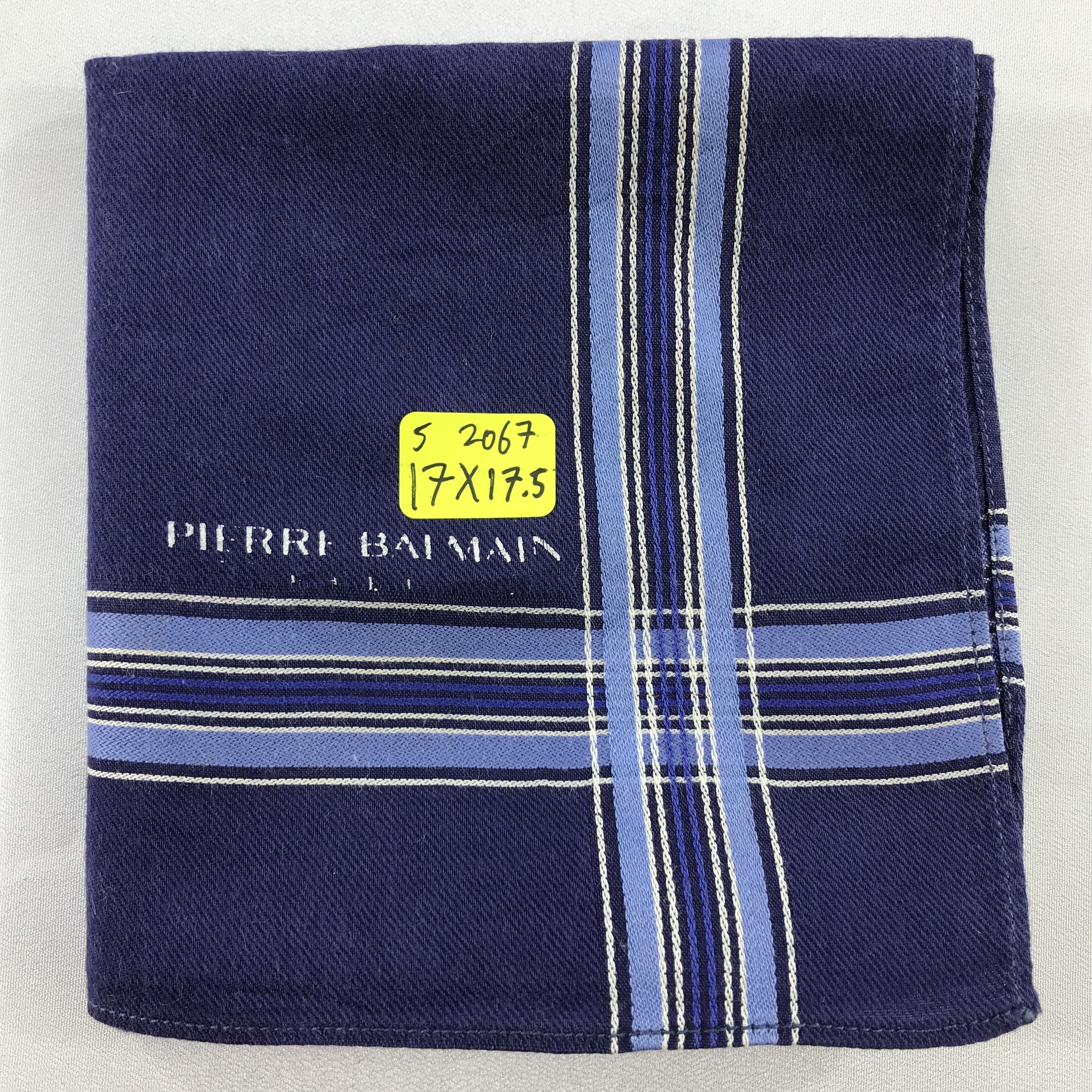 Pierre Balmain × Vintage Pierre Balmain Bandana / Handkerchief / Neckerchief - S2067 Size ONE SIZE - 5 Thumbnail