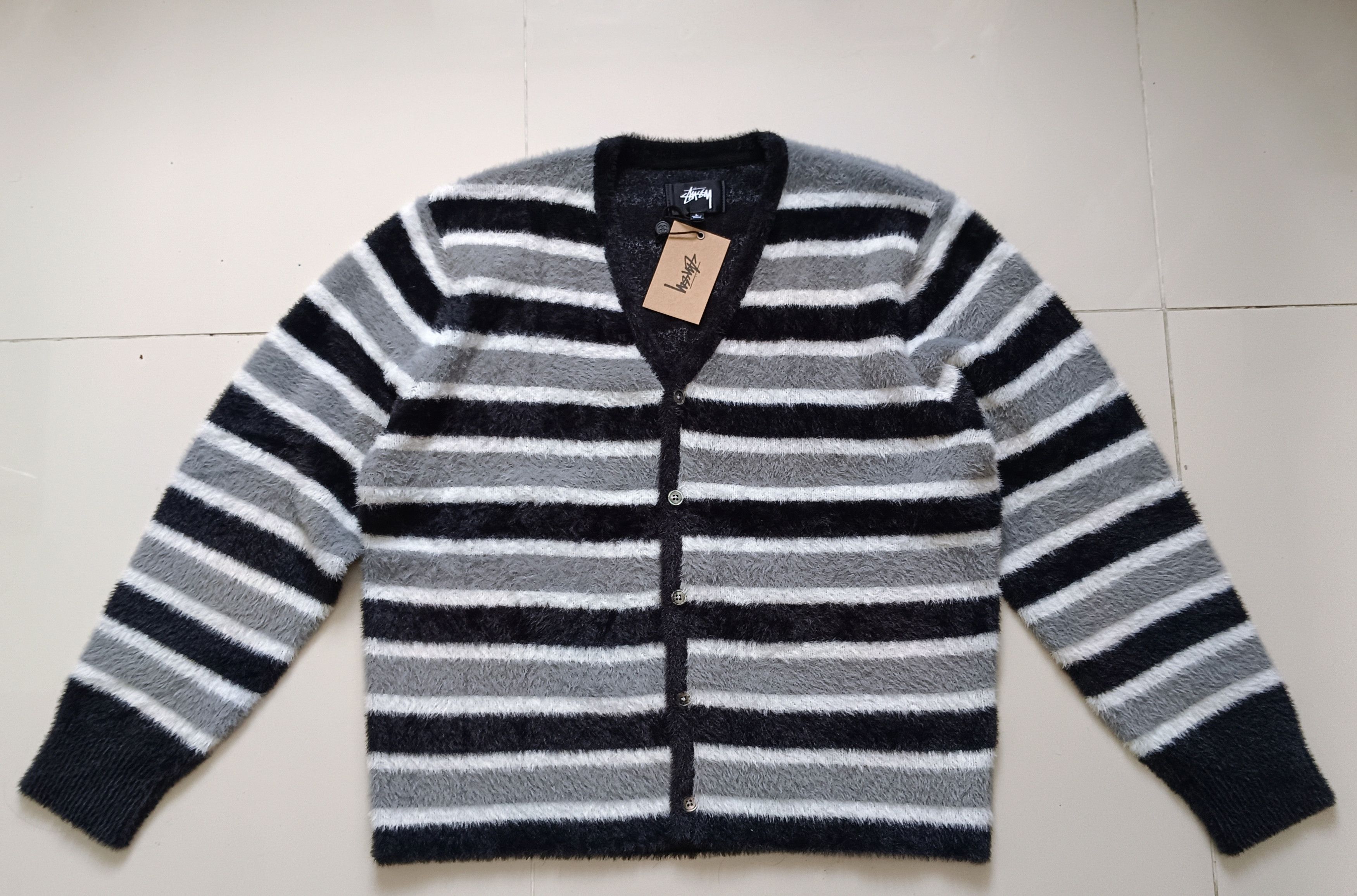 Stussy Stussy Gigi Hadid Mohair Cadigan Size US L / EU 52-54 / 3 - 4 Thumbnail