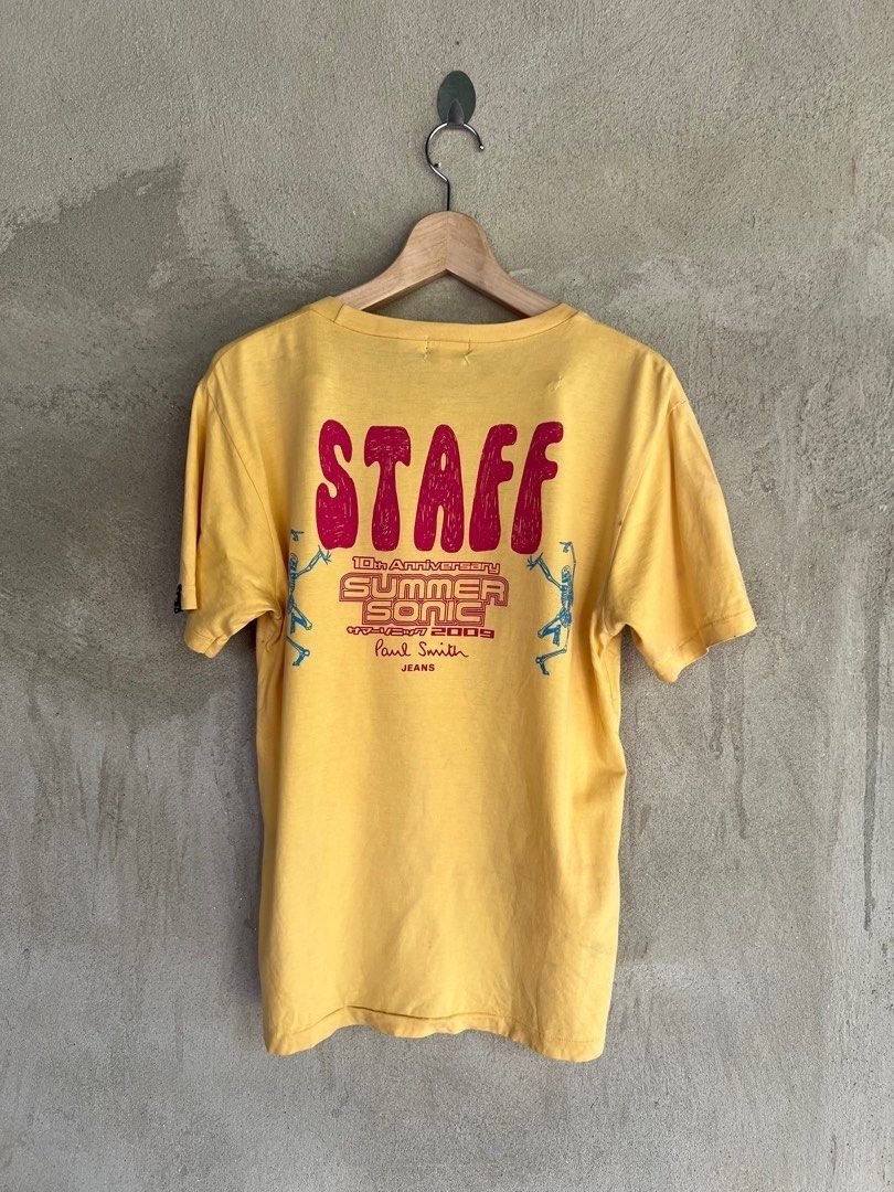Paul Smith Vintage Paul Smith Summer Sonic Tshirt Size US S / EU 44-46 / 1 - 6 Thumbnail