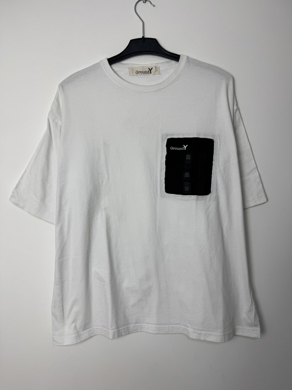 Ground Y GroundY by Yohji Yamamoto tee Japanese Designer Y-3 YS Size US XL / EU 56 / 4 - 1 Thumbnail