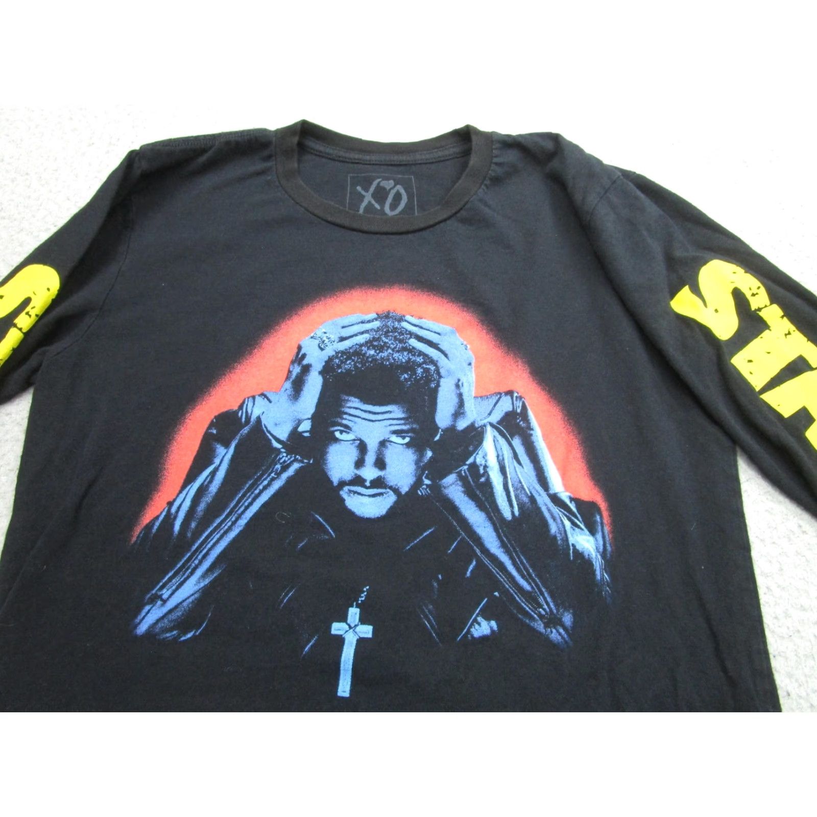 Vintage Starboy Shirt The Weeknd XO Graphic Album Tour Long Sleeve Small Black Mens Size US S / EU 44-46 / 1 - 2 Thumbnail