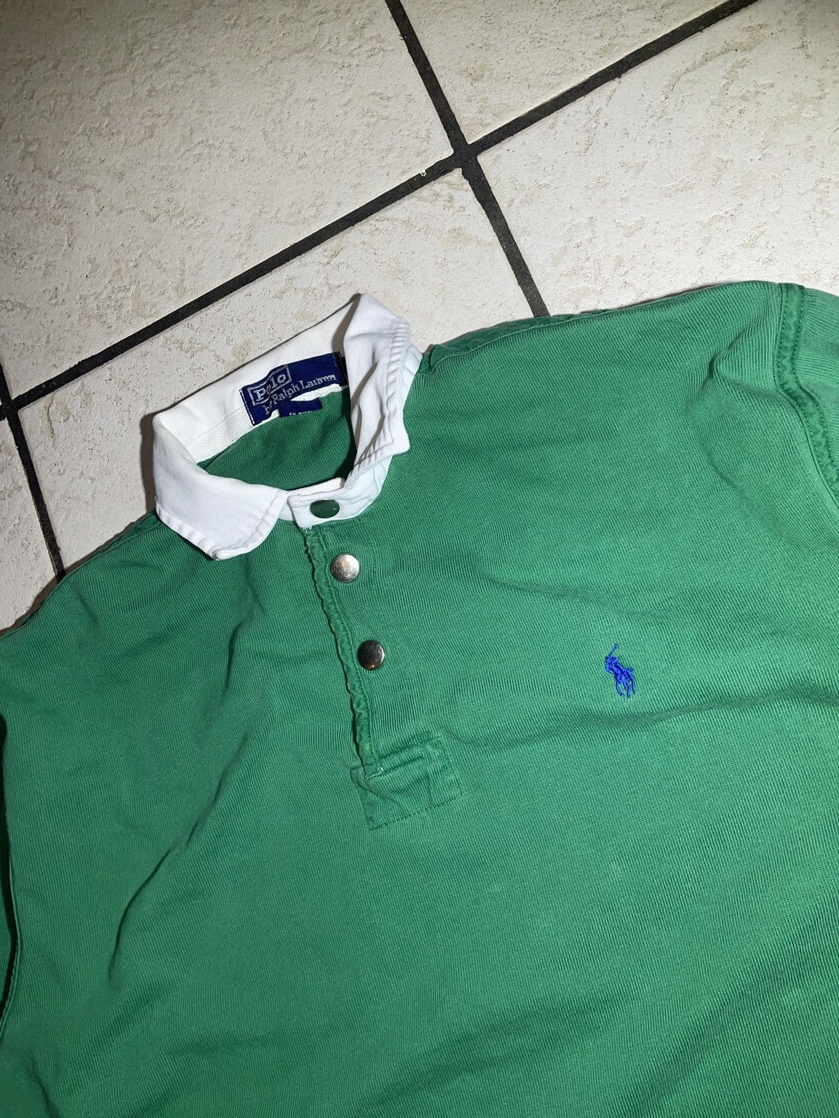 Polo Ralph Lauren × Vintage Ralph Lauren Polo rugby Size US M / EU 48-50 / 2 - 2 Thumbnail