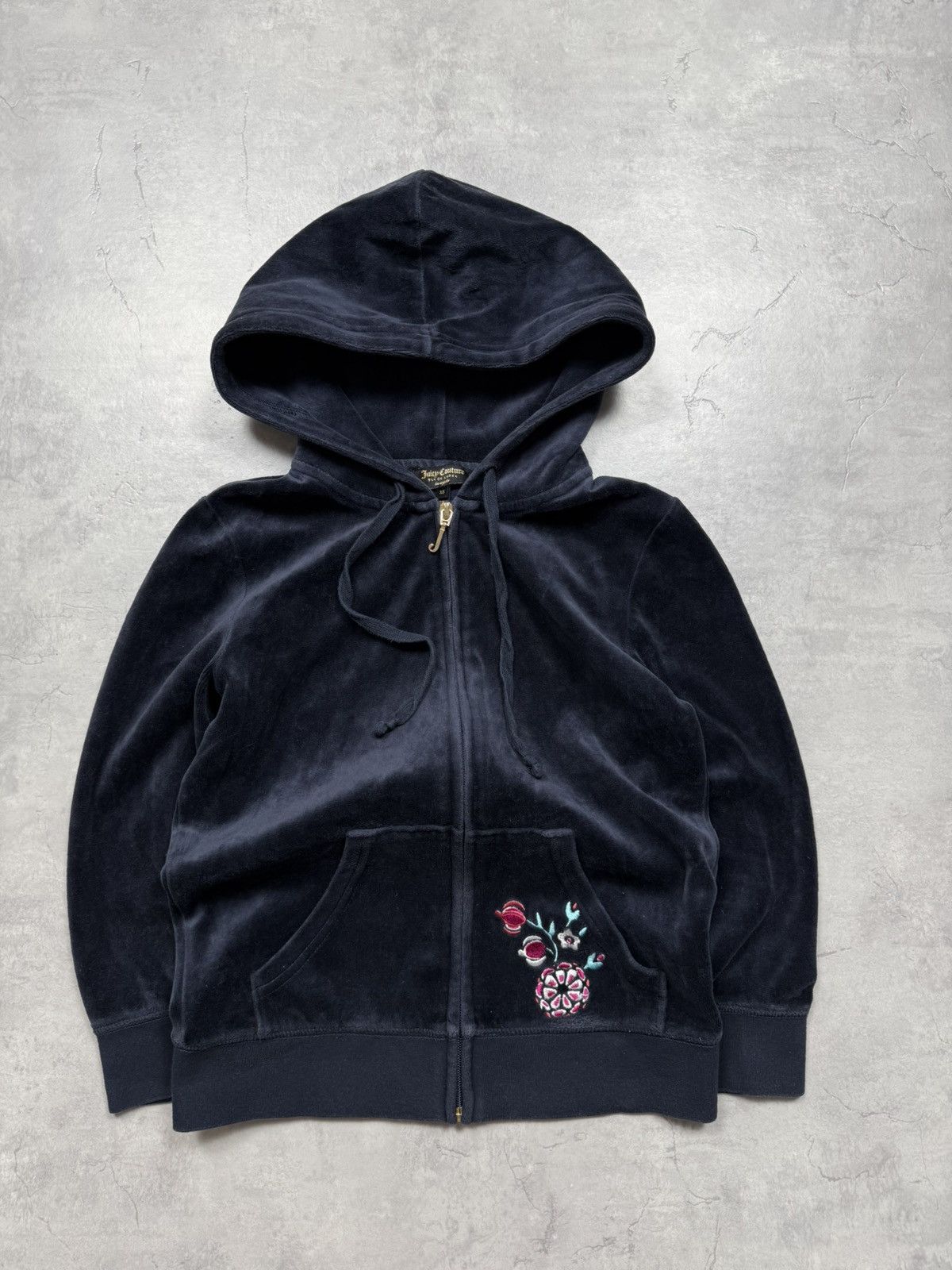 Juicy Couture Juicy Couture Zip Hoodie Size XS / US 0-2 / IT 36-38 - 2 Thumbnail