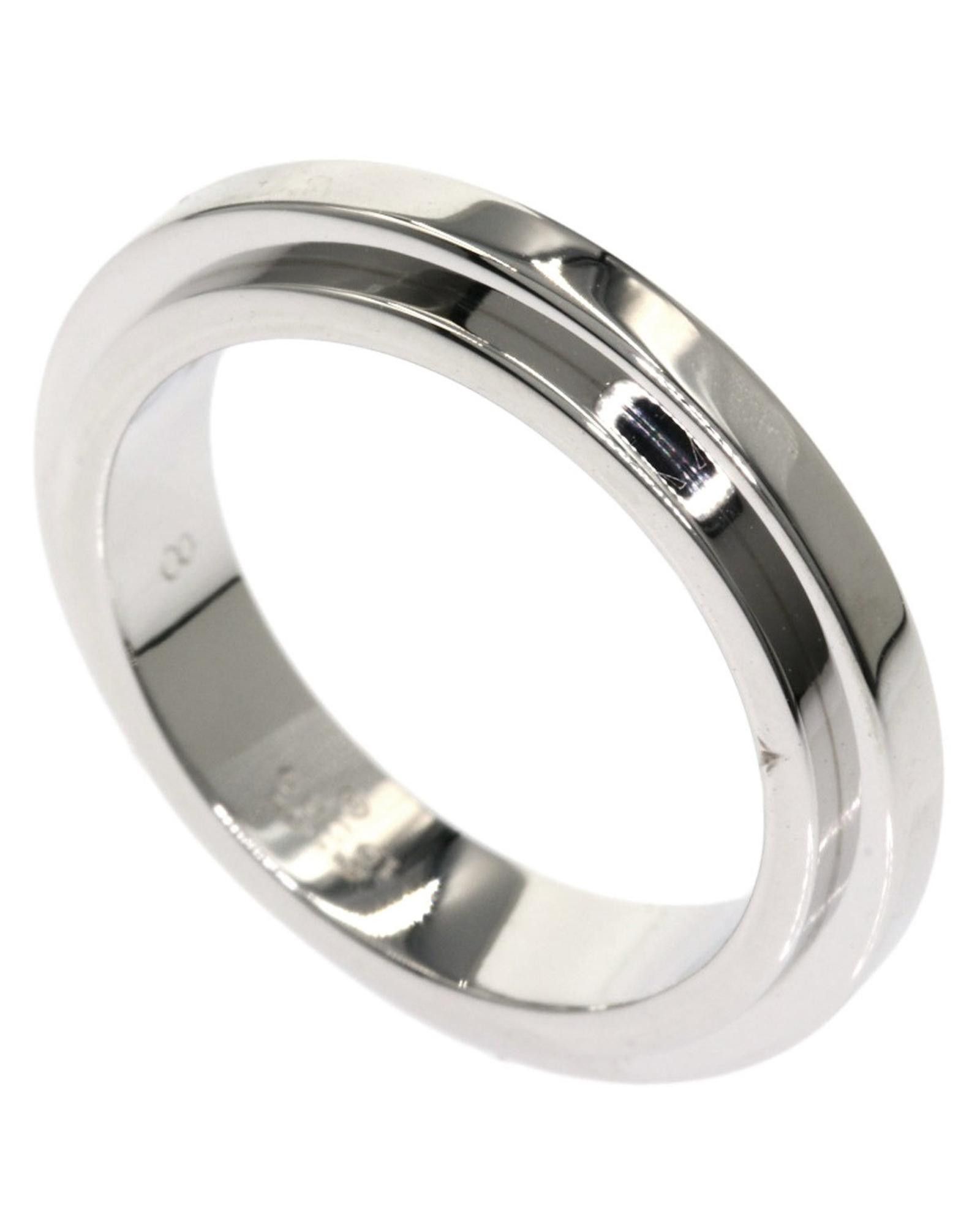 image of Classic And Versatile Gucci Band Ring in Silver, Women's