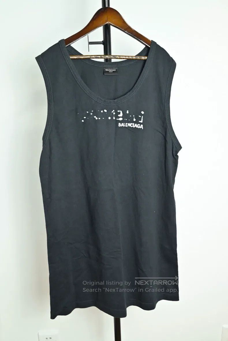 Balenciaga Balenciaga Graffiti Vest Size US M / EU 48-50 / 2 - 1 Thumbnail