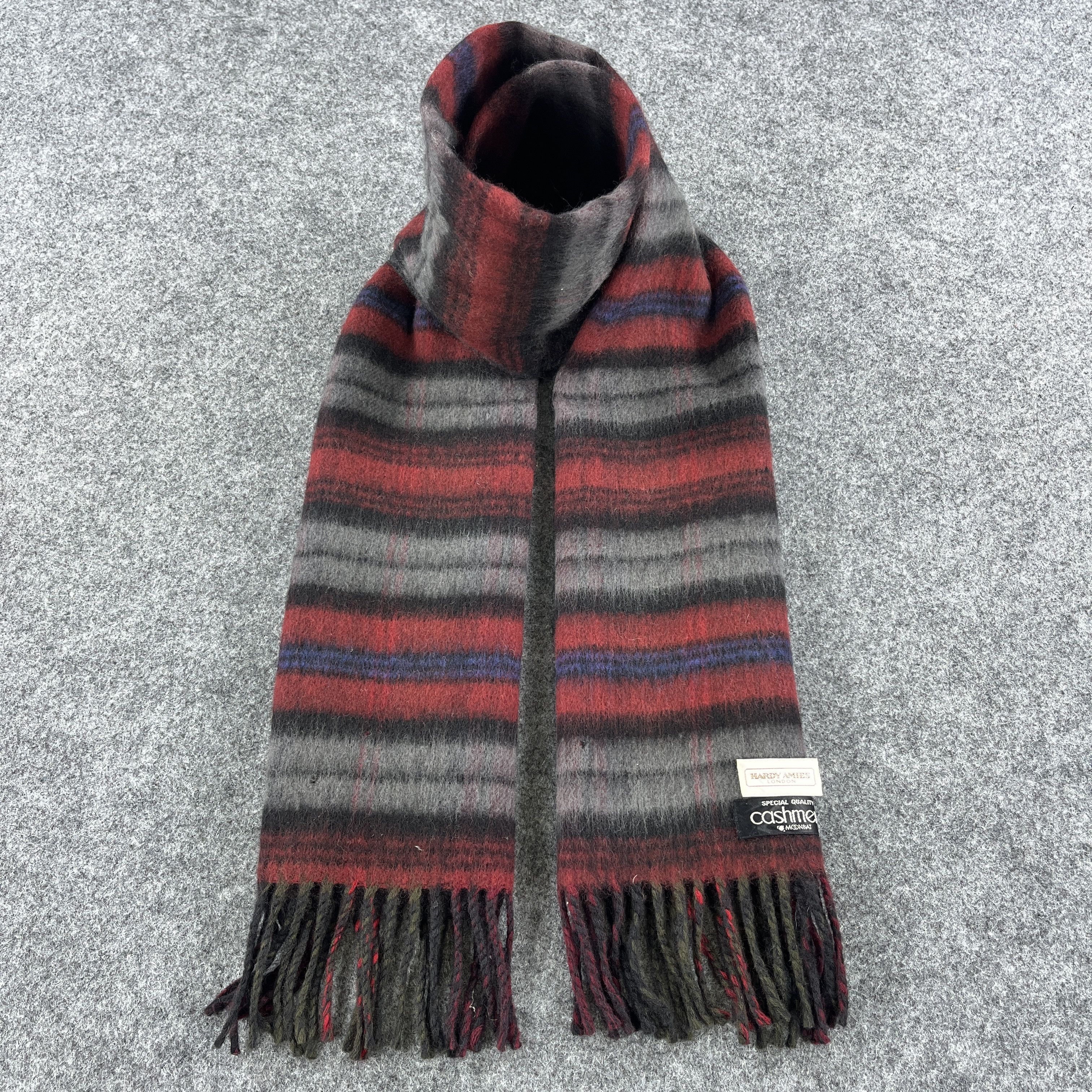Hardy Amies × Vintage Hardy Amies Scarf / Muffler / Neckwear T1304 Size ONE SIZE - 4 Thumbnail