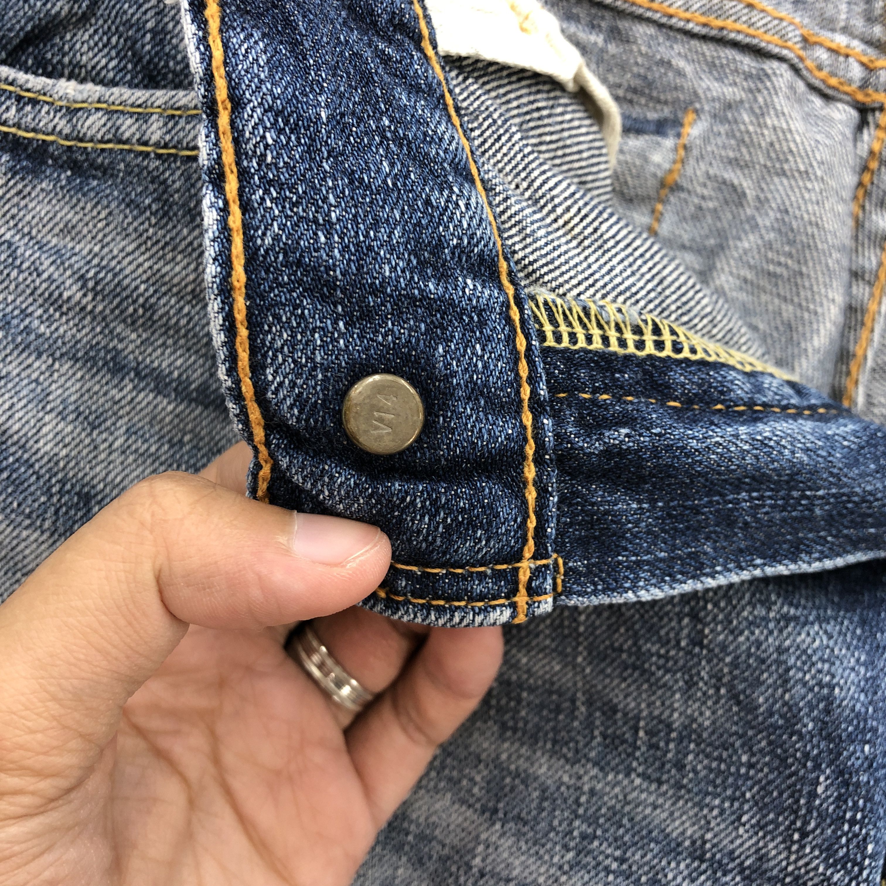 Levi's Vintage Levis Bell Bottom Jeans Flare Levi's 517 Denim Size 28" / US 6 / IT 42 - 7 Thumbnail