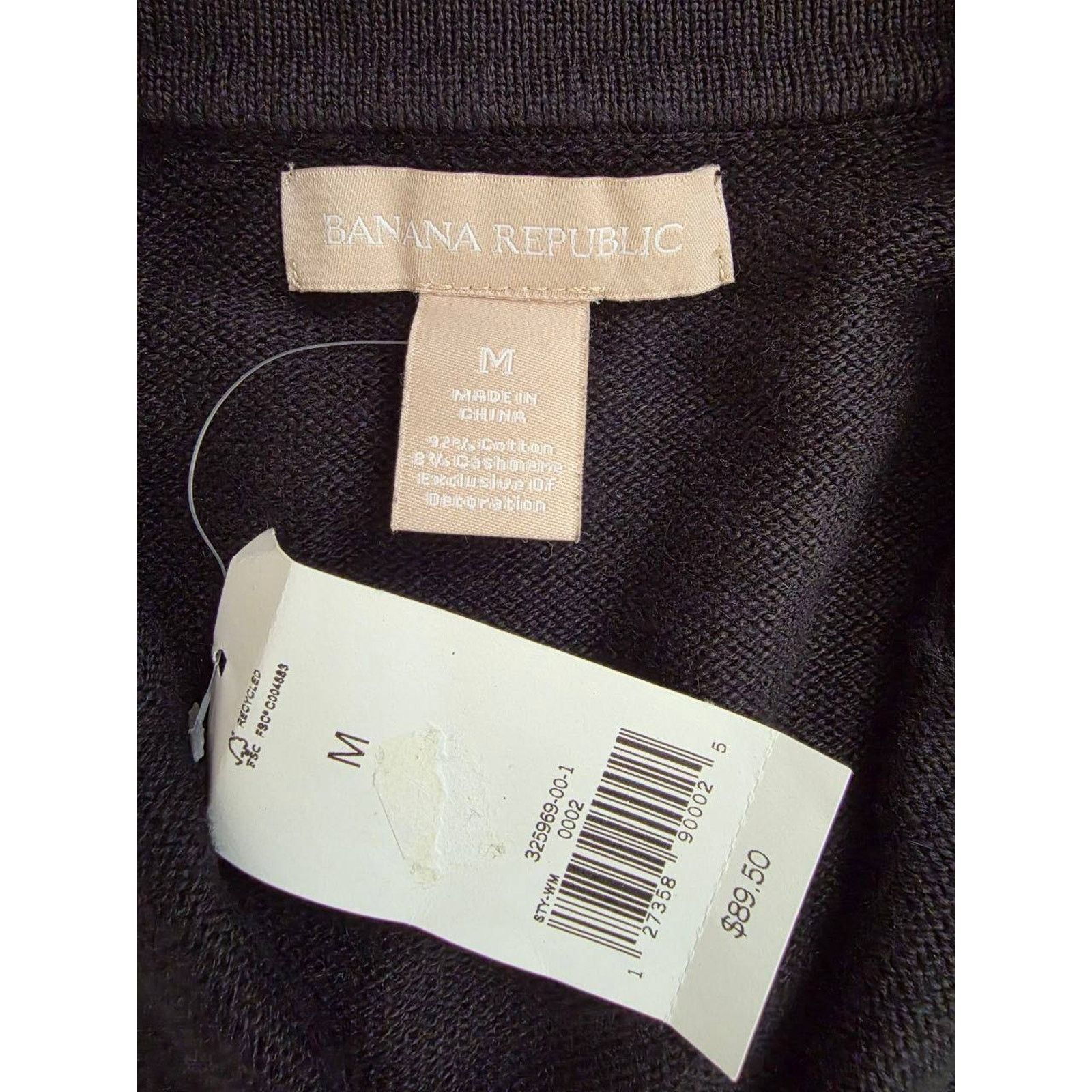 Banana Republic Banana Republic Breasted Jacket Black Medium A001397 Size M / US 6-8 / IT 42-44 - 3 Thumbnail