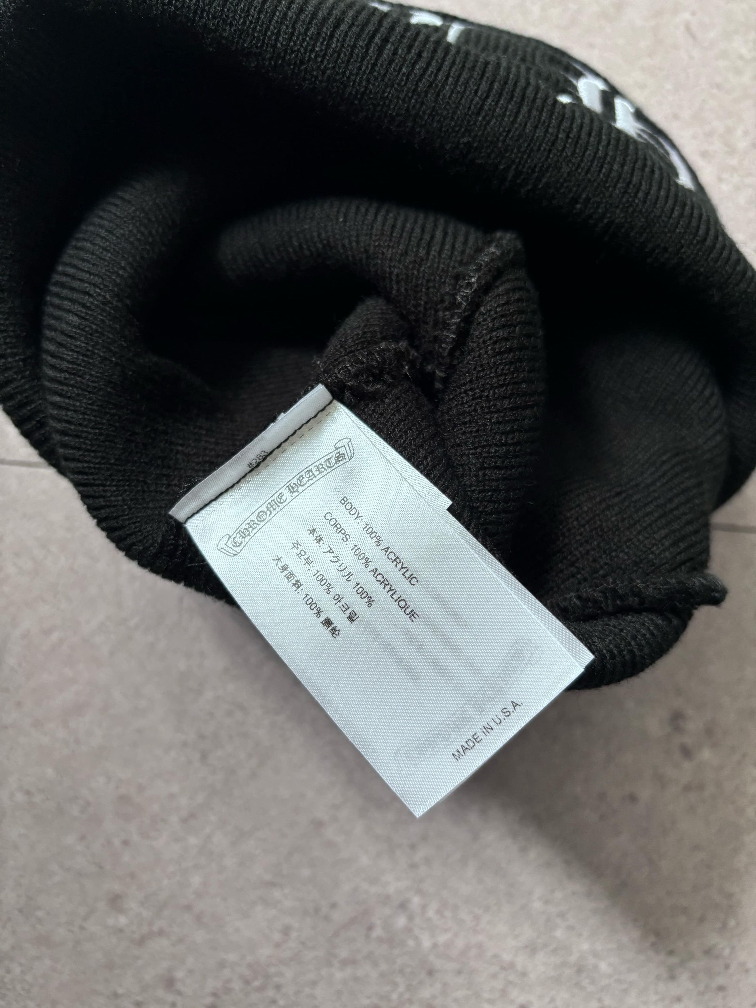 Chrome Hearts CHROME HEARTS Classic Beanie Size ONE SIZE - 7 Thumbnail