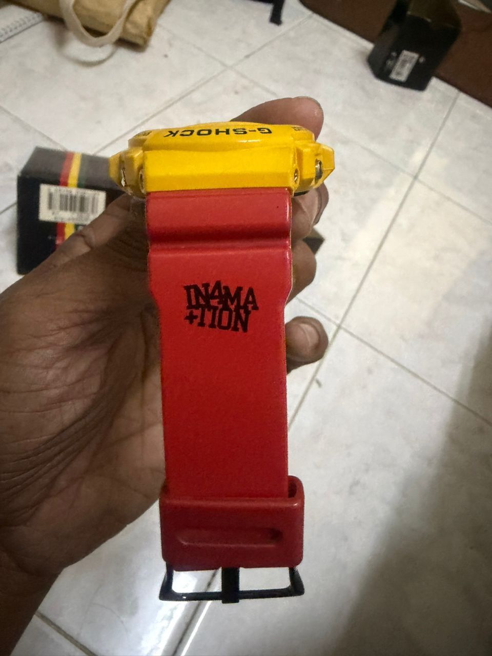 G Shock G shock Rasta in4mation collaboration watch Size ONE SIZE - 5 Thumbnail