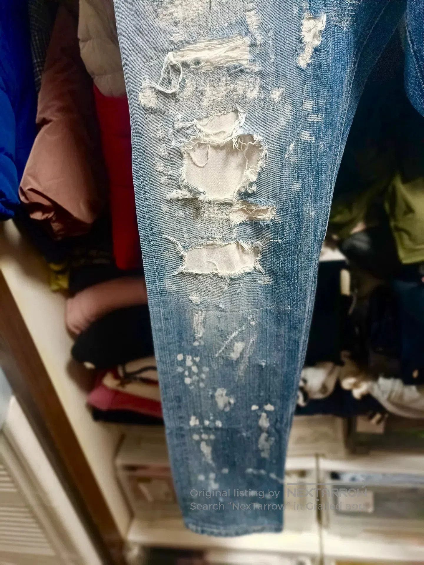 Dolce & Gabbana Dolce&Gabbana Runway Distressed Jeans. Size US 30 / EU 46 - 4 Thumbnail