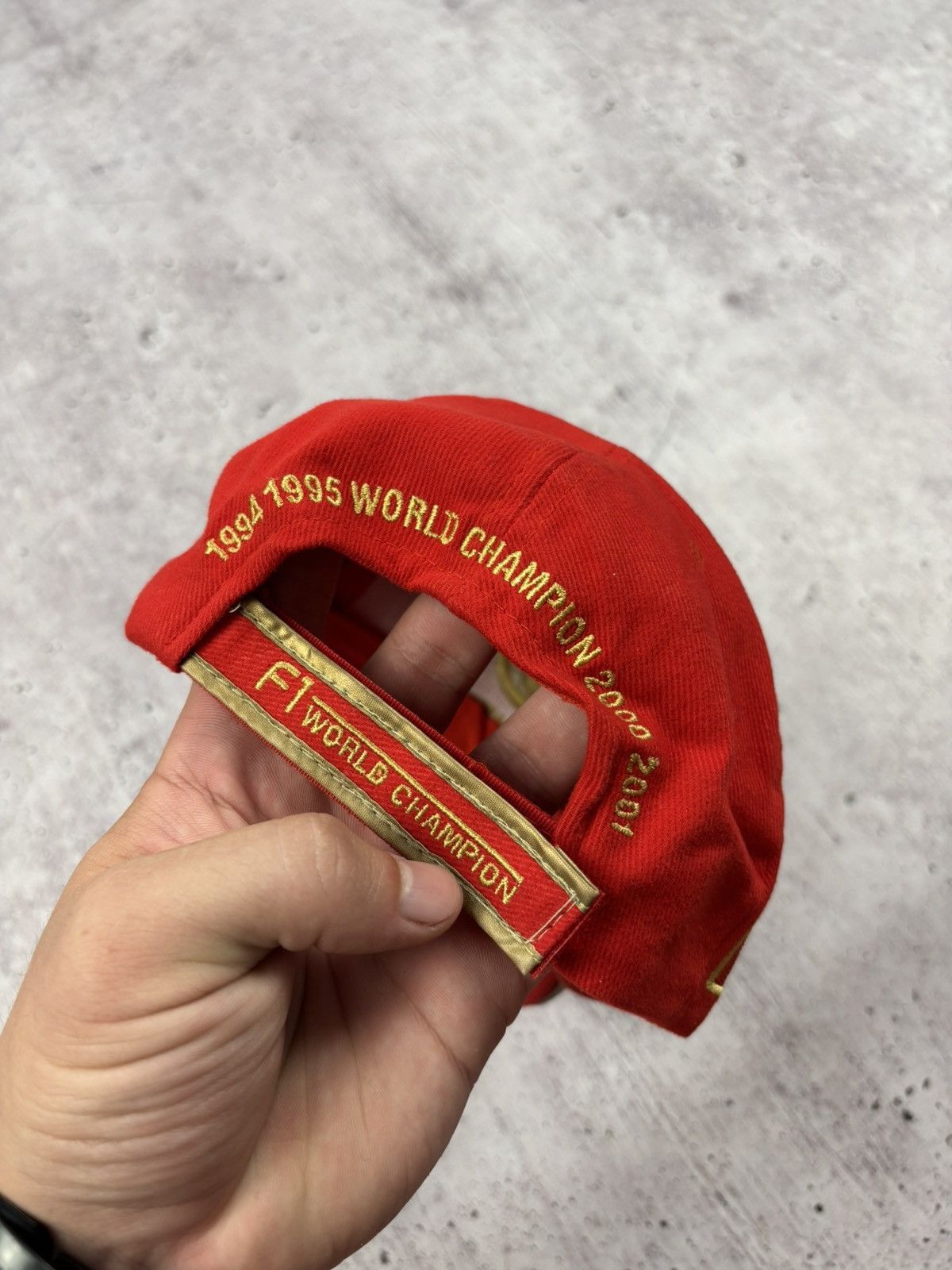 Ferrari Formula 1 x Michael Schumacher 2001 vintage cap One Size Size ONE SIZE - 4 Thumbnail