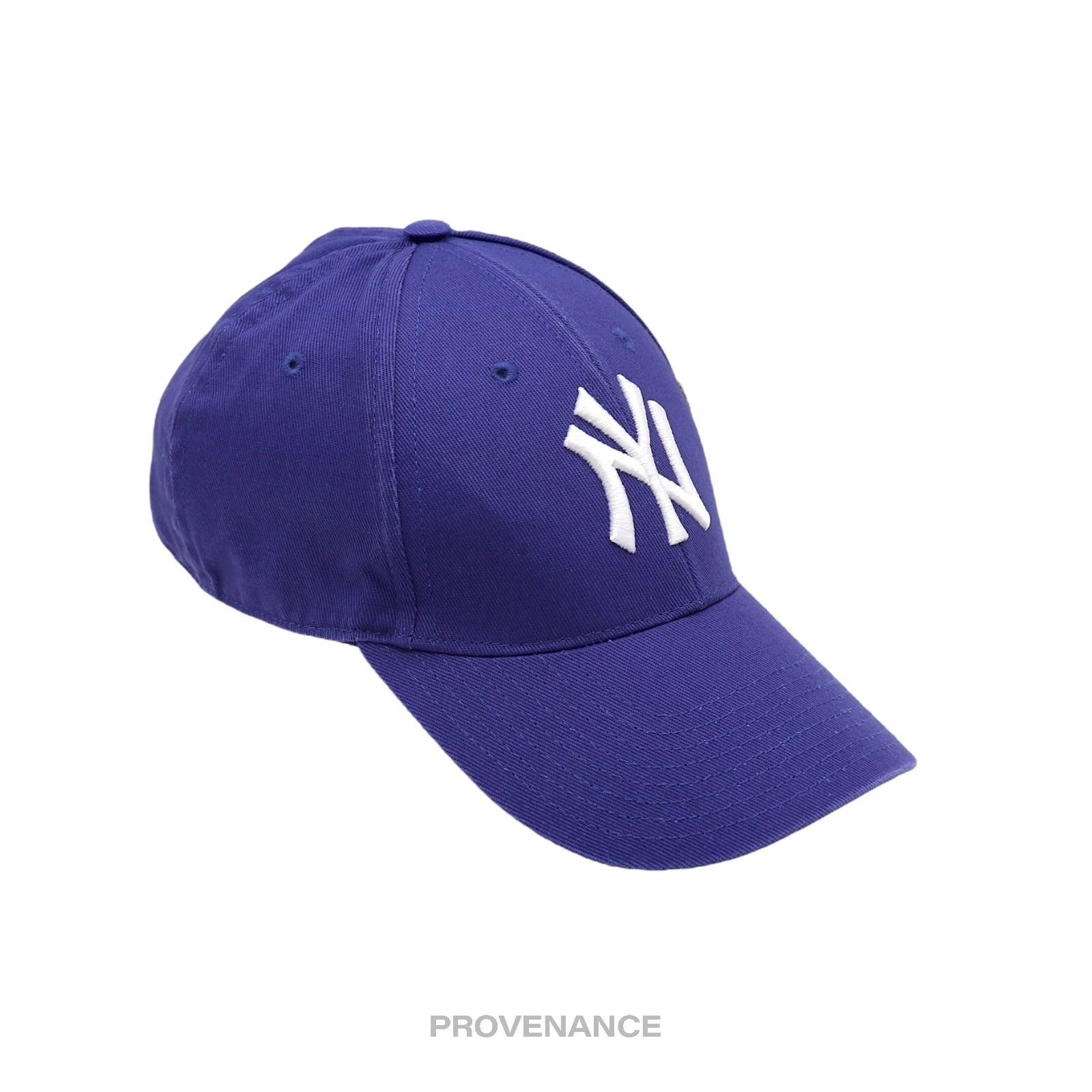 Gucci 🔴 Gucci x NY Yankees Embroidered Hat Cap - Blue with Moth Size ONE SIZE - 3 Thumbnail