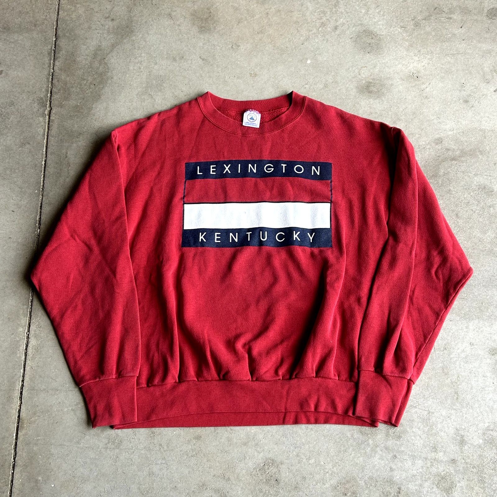 Delta Vintage Lexington Kentucky Crewneck Large Size US L / EU 52-54 / 3 - 1 Thumbnail