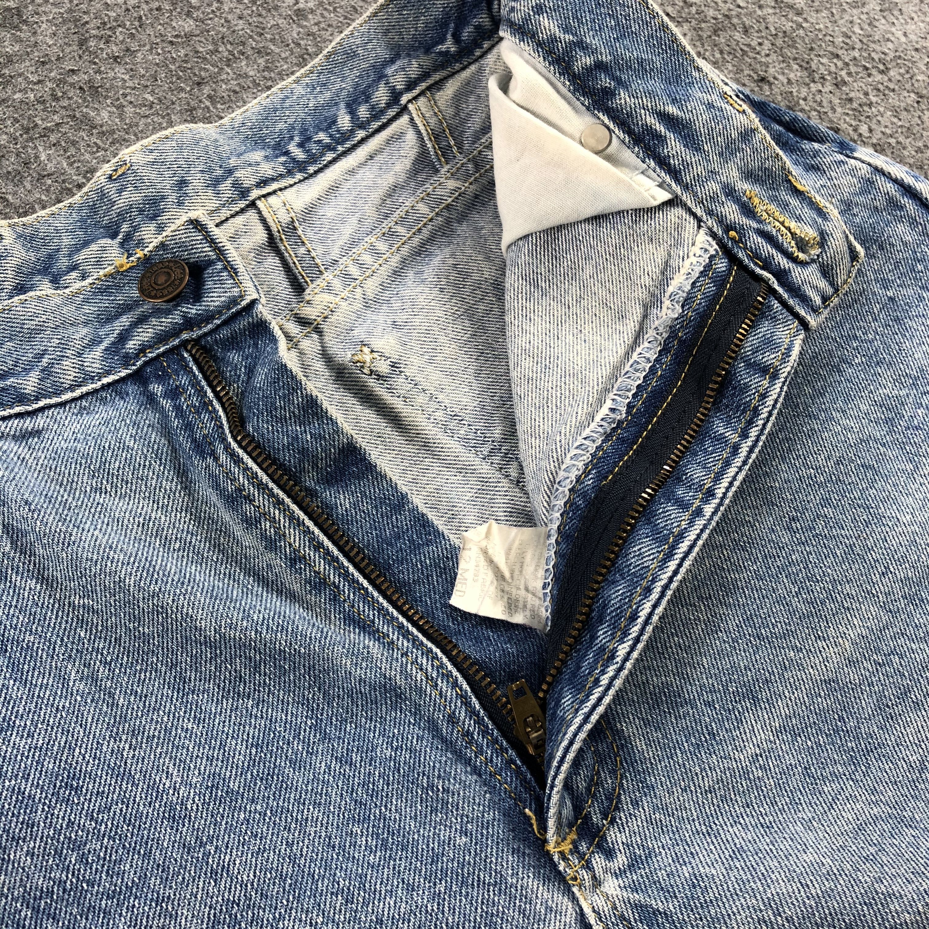 Lee Vintage 90s Blue Wash Lee Jeans-J1569 Size US 30 / EU 46 - 10 Thumbnail