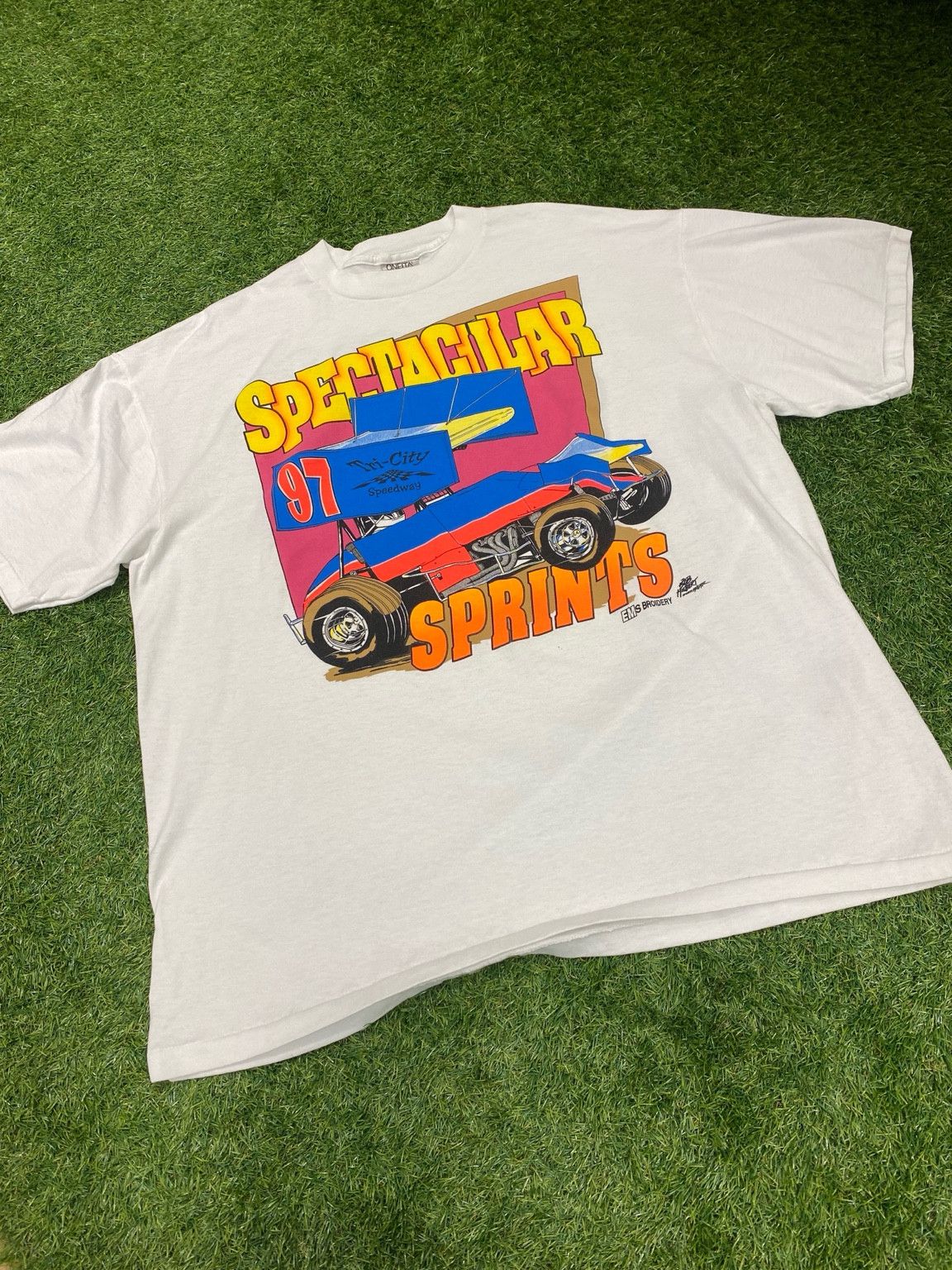 Other Tri-City Speedway (Racing) Single Stitch Tee Size US XXL / EU 58 / 5 - 1 Thumbnail