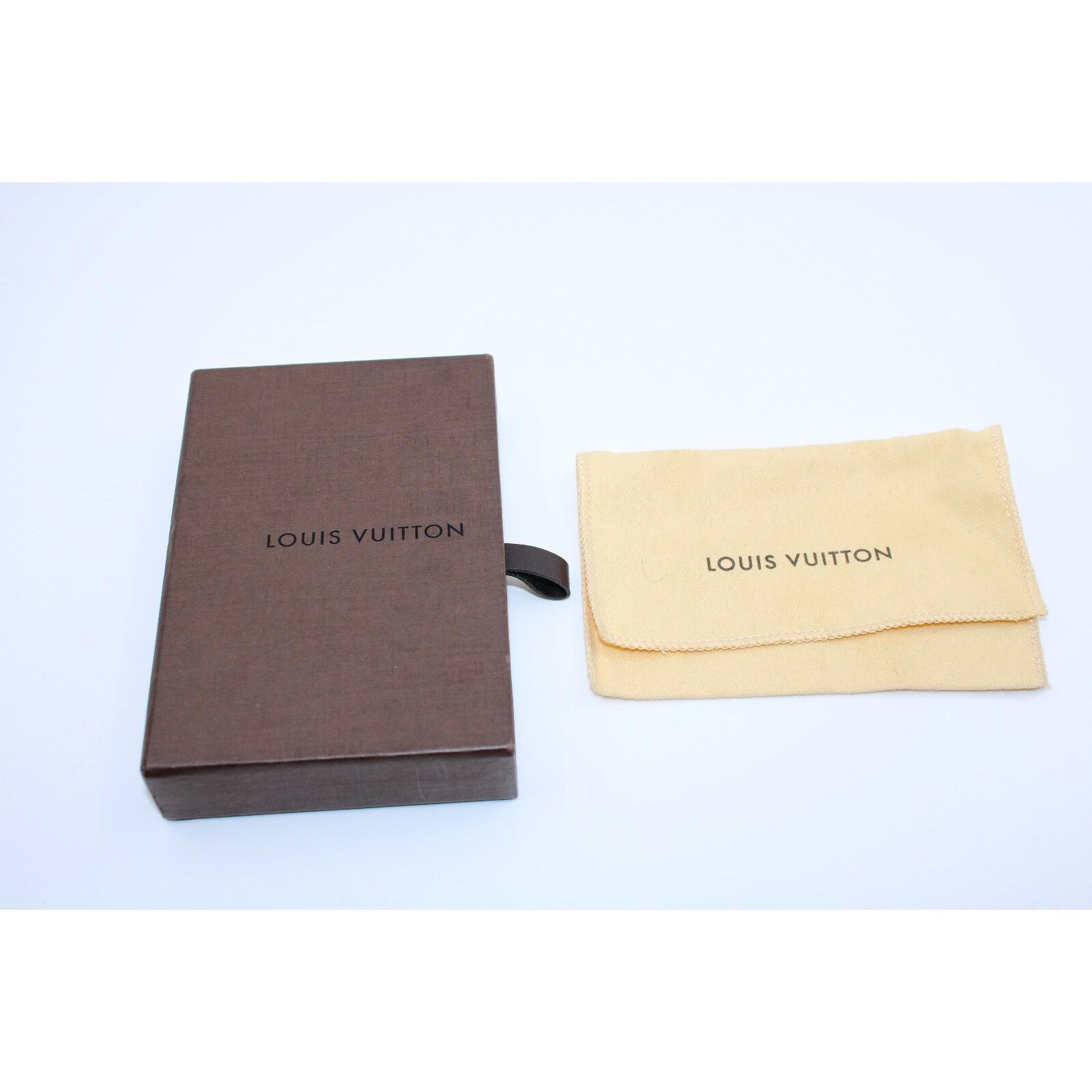 Louis Vuitton Empty Drawer Style Box Dust Bag 5.5"x 3.5"x 1" in Brown, Women's